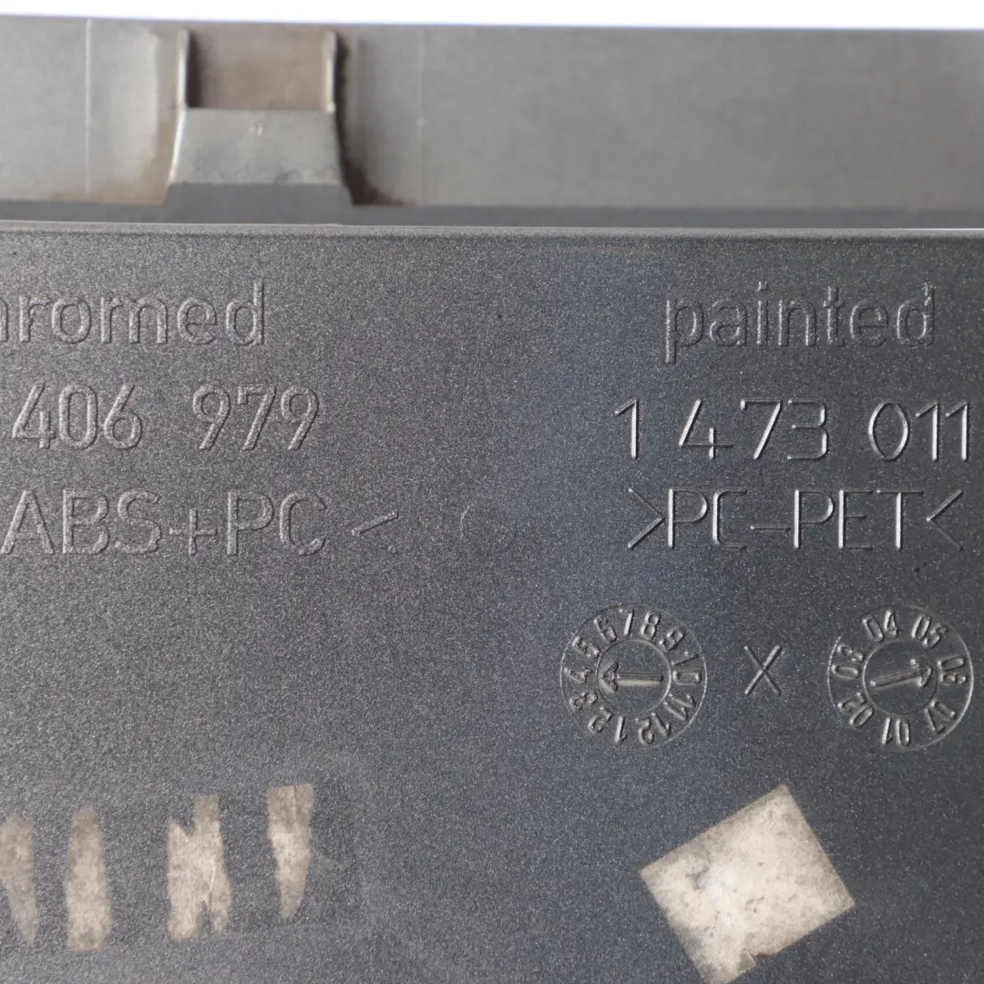 Mini Cooper S R52 R53 Grille Admission D'Air Capot Écope Argent Pur - SKU 4832937-DS - Numéro de pièce 4832937