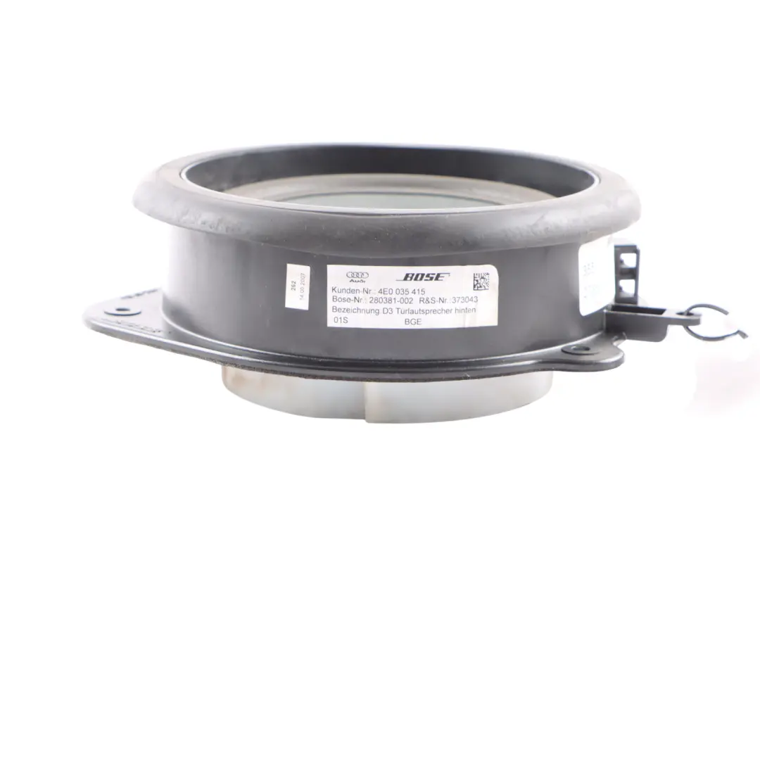 Audi A8 D3 Tür Lautsprecher Bose Hinten Links Rechts - SKU 4E0035415 - Teilenummer 4E0035415