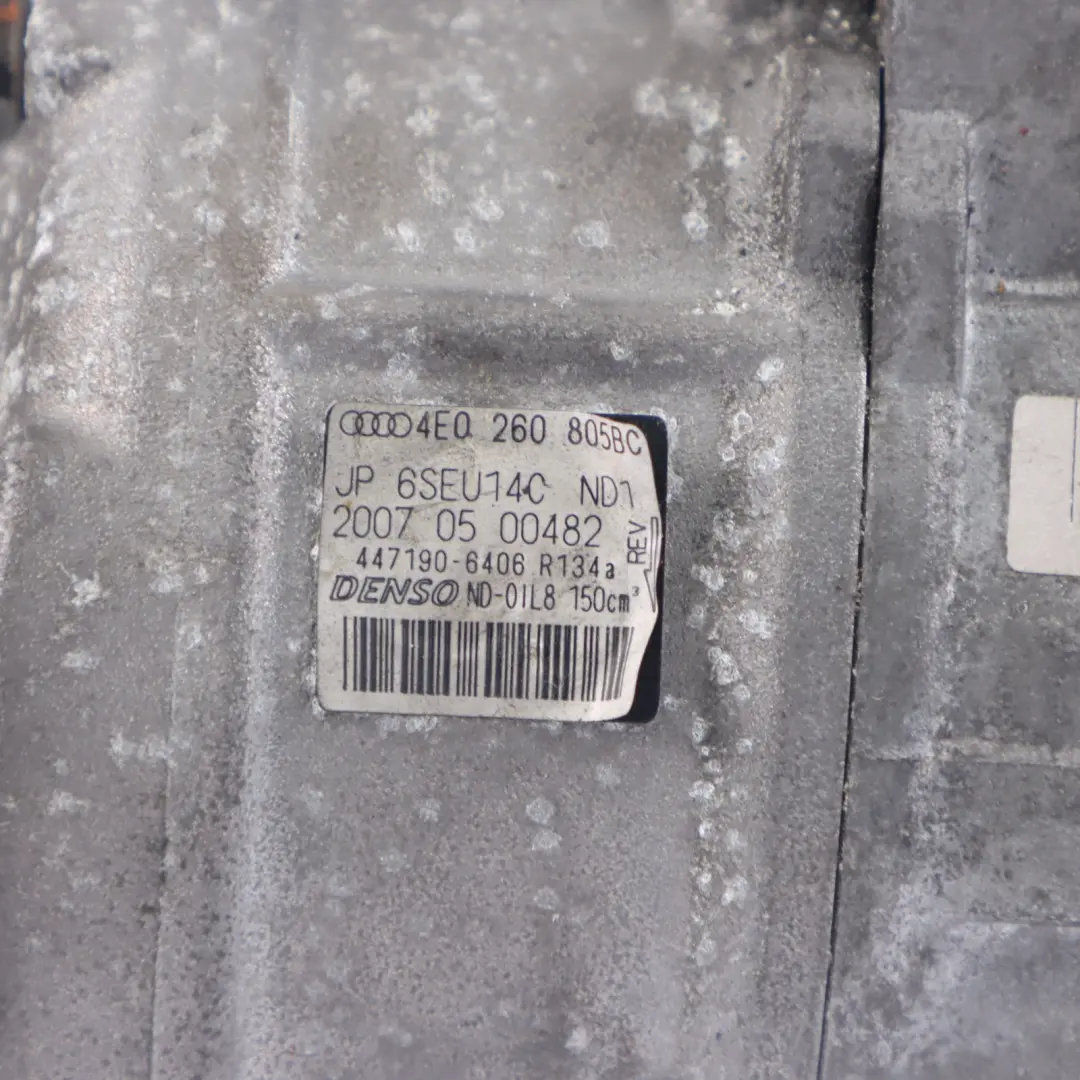 Pompa Sprężarka Klimatyzacji do Audi Q7 4L 4.2 TDI Diesel o numerze 4E0260805BC Audi Q7 4L 4.2 TDI Diesel Pompa Sprężarka Klimatyzacji - SKU 4E0260805BC - Numer Części 4E0260805BC