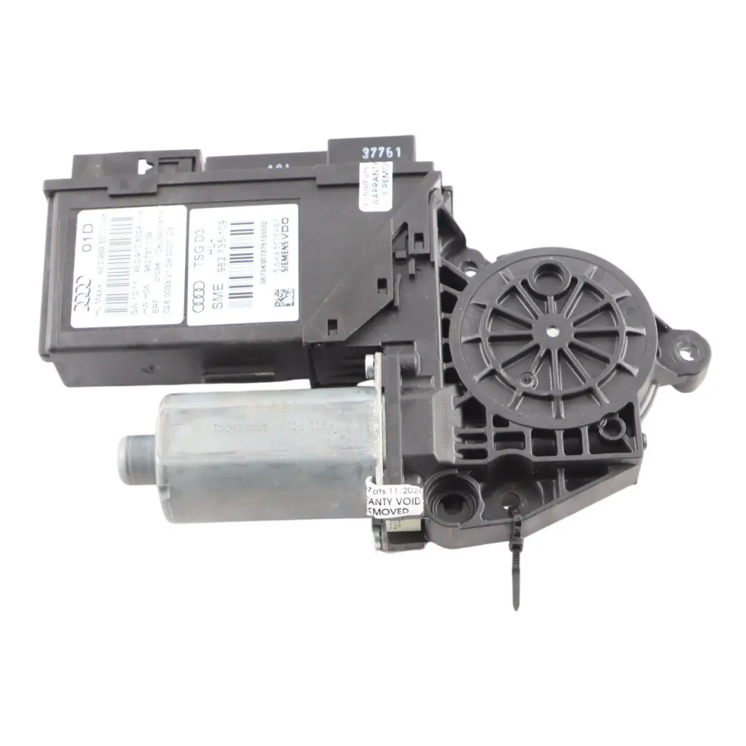 Audi A8 D3 Silniczek Podnośnika Szyby Drzwi Tylny Lewy - SKU 4E0959801D - Numer Części 4E0959801D
