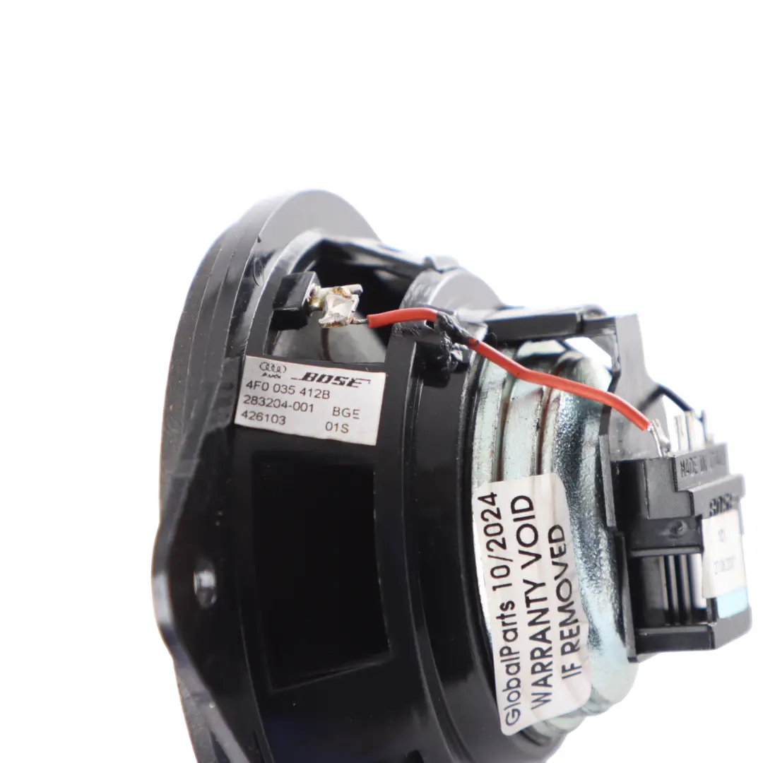 Altoparlante BOSE Centro Sinistra Destra Gamma media/bassa per Audi Q7 4L con numero di parte 4F0035412B Audi Q7 4L Altoparlante BOSE Centro Sinistra Destra Gamma media/bassa - SKU 4F0035412B - Numero di parte 4F0035412B