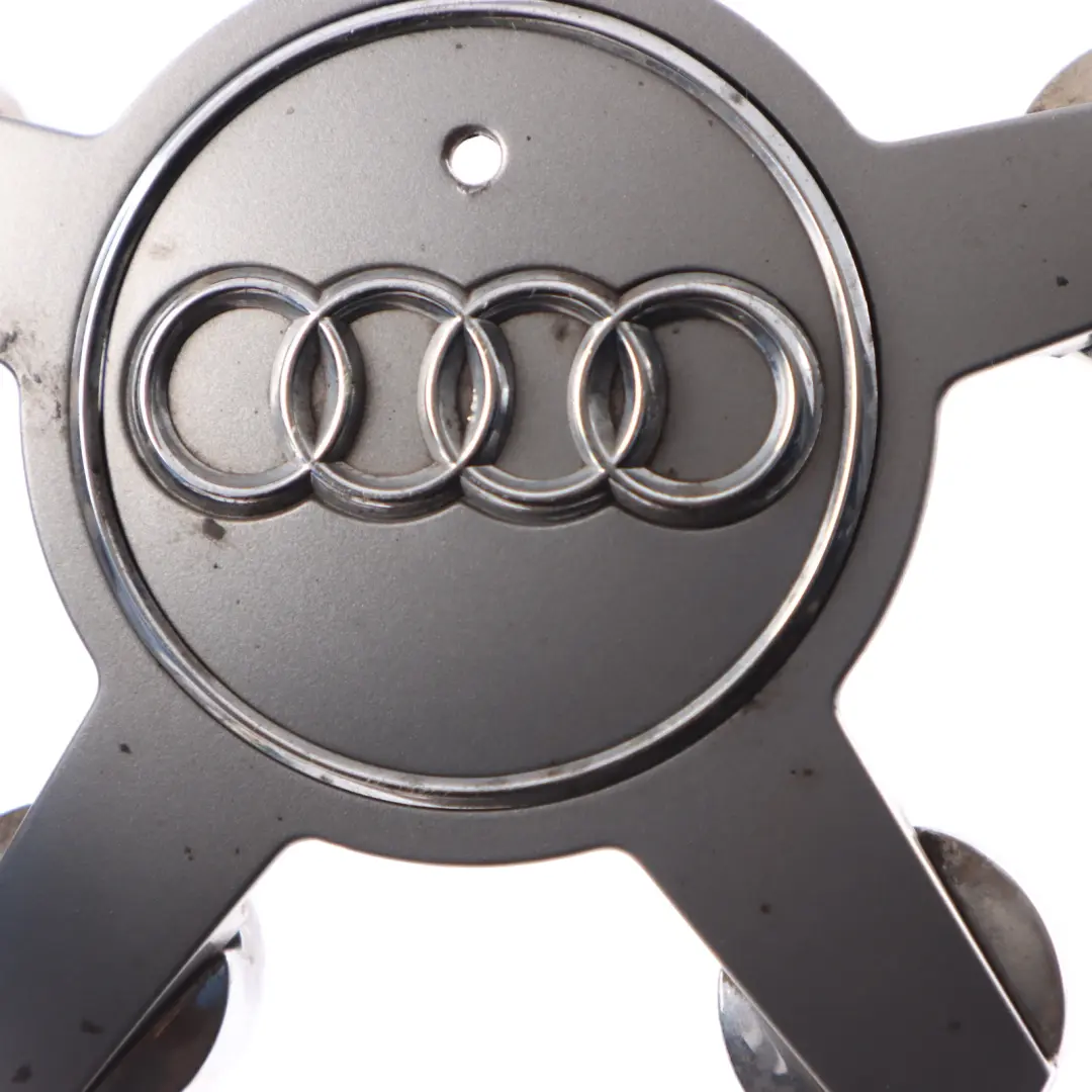 Cap Audi A4 B8 A5 8T Centre Aloy Hub Trim to Wheel Cover with Part number 4F0601165N Wheel Cover Cap Audi A4 B8 A5 8T Centre Aloy Hub Trim - SKU 4F0601165N-1 - Part number 4F0601165N