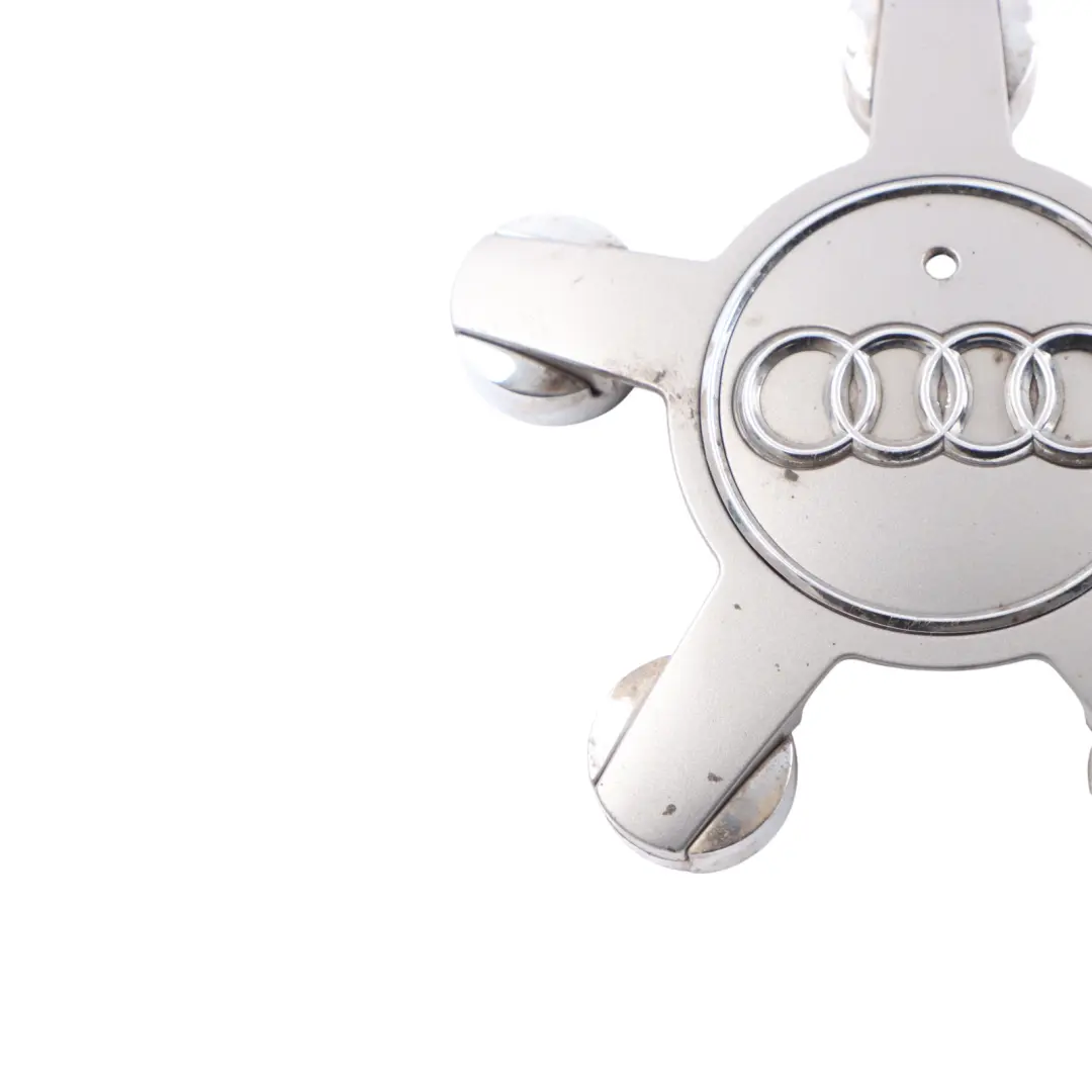 Cap Audi A4 B8 A5 8T Centre Aloy Hub Trim to Wheel Cover with Part number 4F0601165N Wheel Cover Cap Audi A4 B8 A5 8T Centre Aloy Hub Trim - SKU 4F0601165N-1 - Part number 4F0601165N