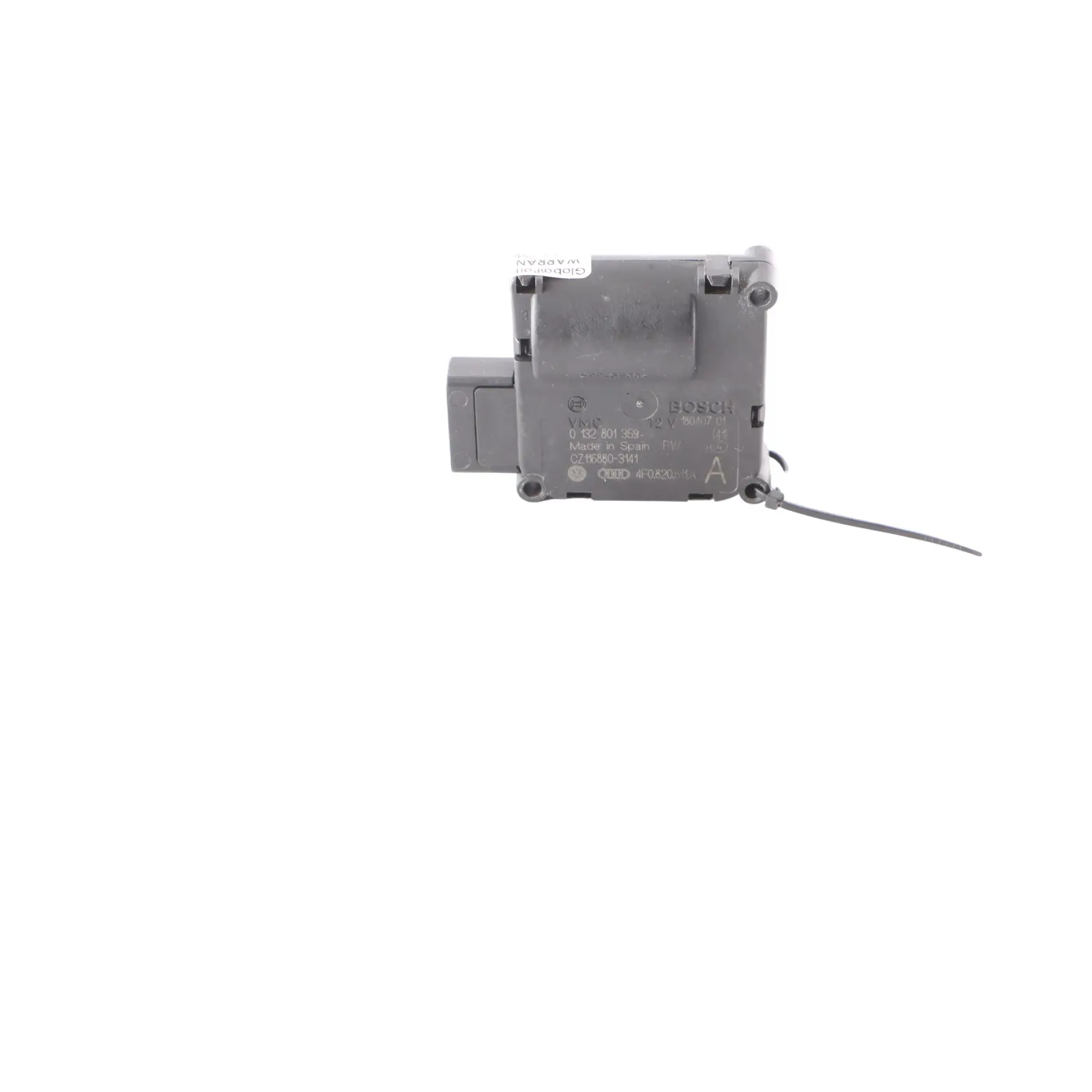 Audi A6 C6 Unité d'actionnement du moteur du volet de la soufflerie 4F0820511A