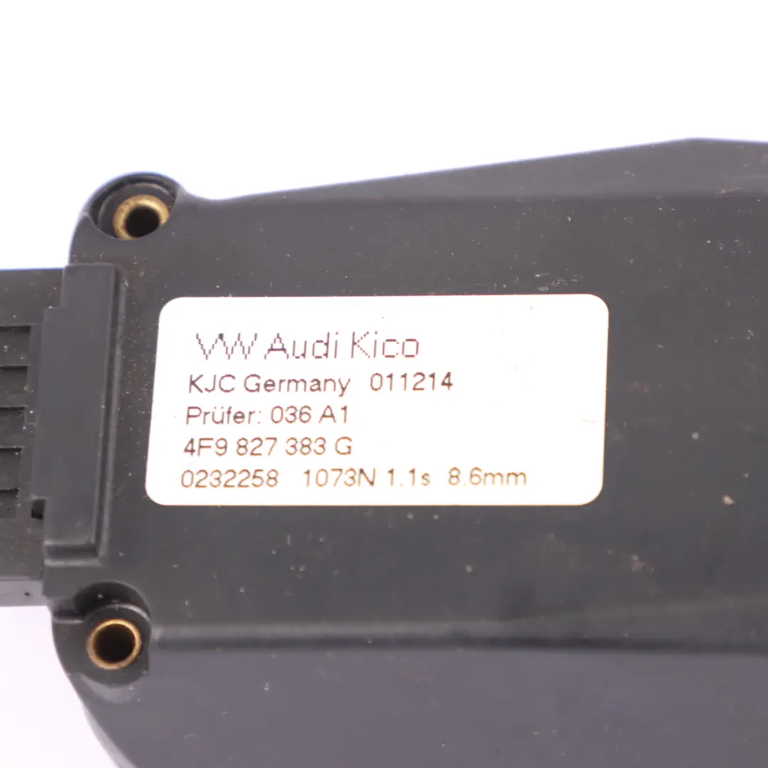 Audi Q5 8R Baule portellone posteriore chiusura a scatto motore - SKU 4F9827383G - Numero di parte 4F9827383G