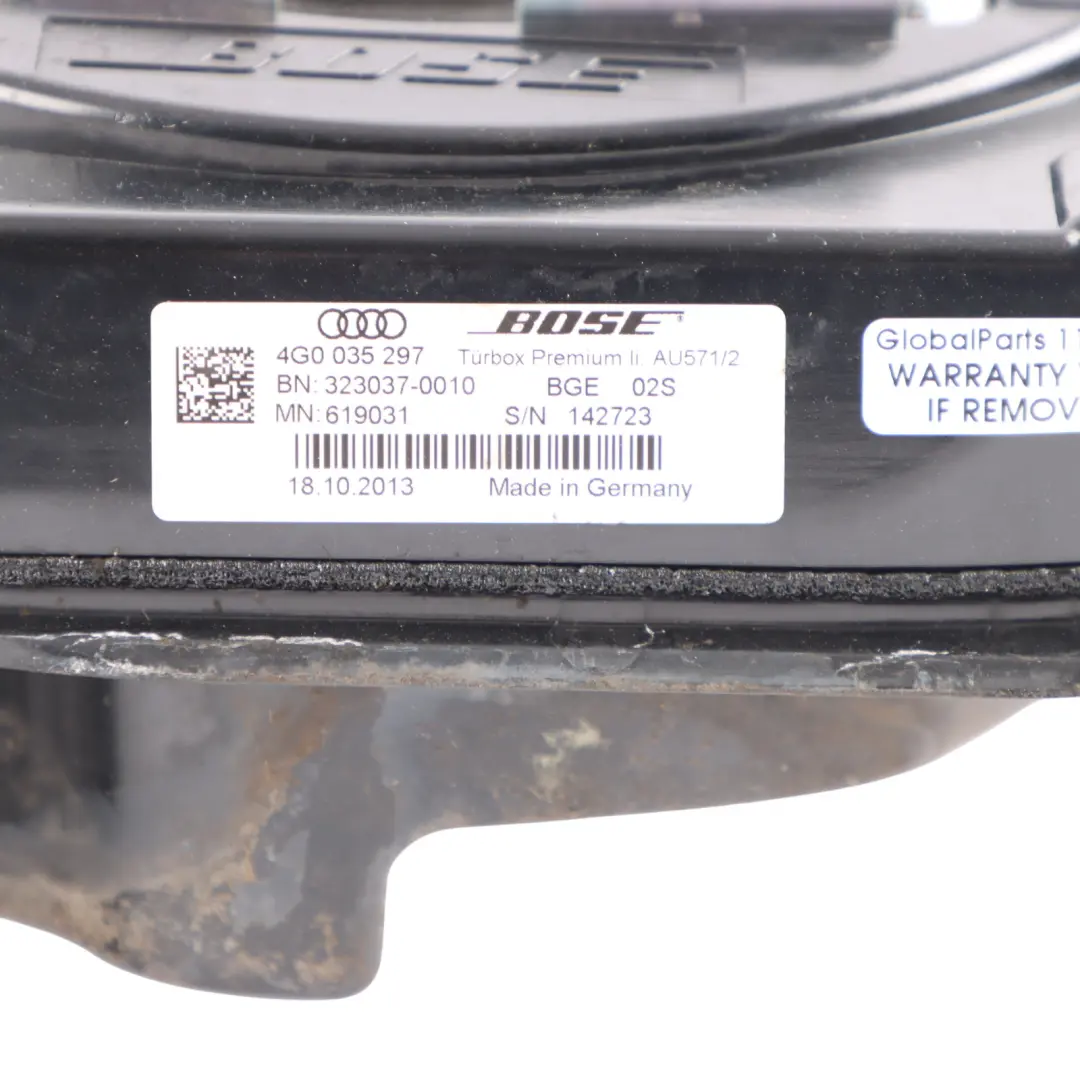 Door Speaker Bose Audio Unit Front Left N/S to Audi A6 S6 RS6 C7 with Part number 4G0035297 Audi A6 S6 RS6 C7 Door Speaker Bose Audio Unit Front Left N/S - SKU 4G0035297 - Part number 4G0035297