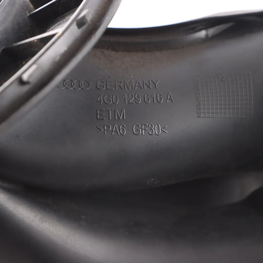 Inlet Duct Channel Intake Hose Pipe Line to Audi A6 4G Air with Part number 4G0129616A Audi A6 4G Air Inlet Duct Channel Intake Hose Pipe Line - SKU 4G0129616A - Part number 4G0129616A