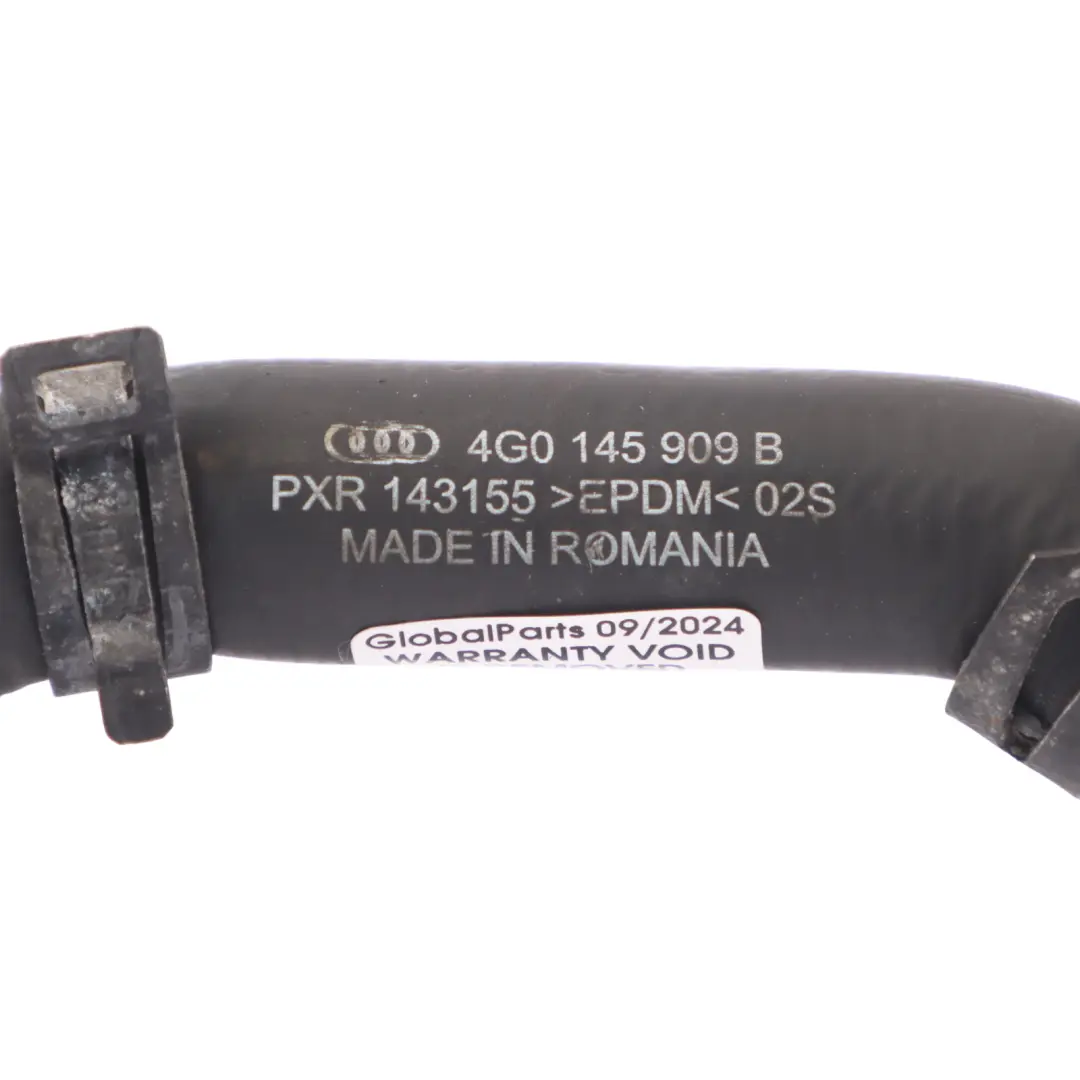 Water Coolant Pipe Hose Line to Audi A4 B8 A5 8T 2.0 TDI with Part number 4G0145909B Audi A4 B8 A5 8T 2.0 TDI Water Coolant Pipe Hose Line - SKU 4G0145909B - Part number 4G0145909B