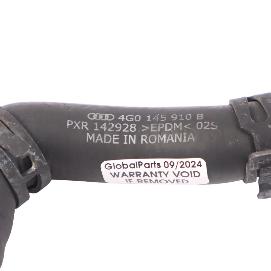Audi A4 B8 A5 8T 2.0 TDI acqua refrigerante tubo linea - SKU 4G0145910B - Numero di parte 4G0145910B