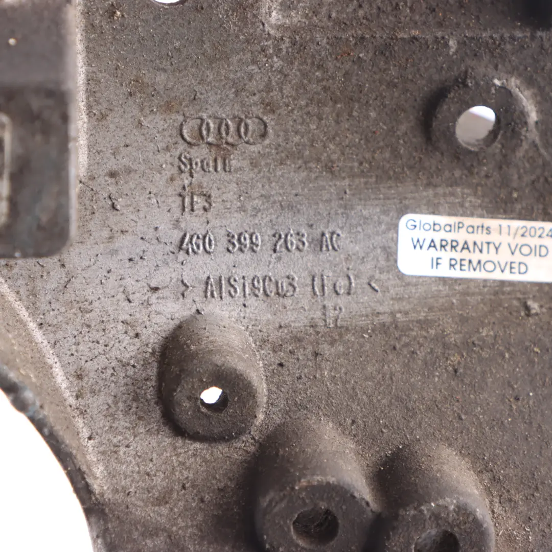 0BK Gearbox Cradle Lower Mount Support Bracket Audi RS6 C7 - SKU 4G0399263AC - Part number 4G0399263AC