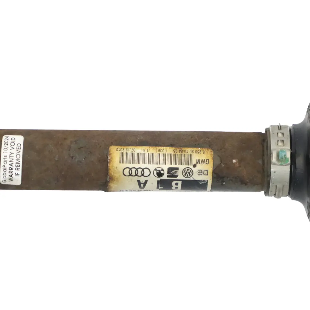 Audi A6 C7 Eje Transmisión Delantero Derecho Eje Transmisión Lateral - SKU 4G0407271A - Número de pieza 4G0407271A