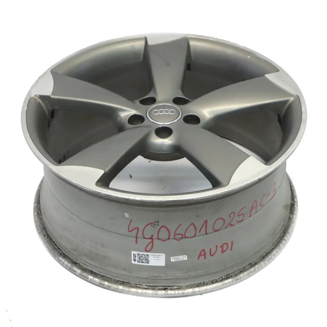 Rotor Wheel Alloy Rim 20" 8,5J ET:45 to Audi A6 C7 A7 4G with Part number 4G0601025AC Audi A6 C7 A7 4G Rotor Wheel Alloy Rim 20" 8,5J ET:45 - SKU 4G0601025AC-3 - Part number 4G0601025AC