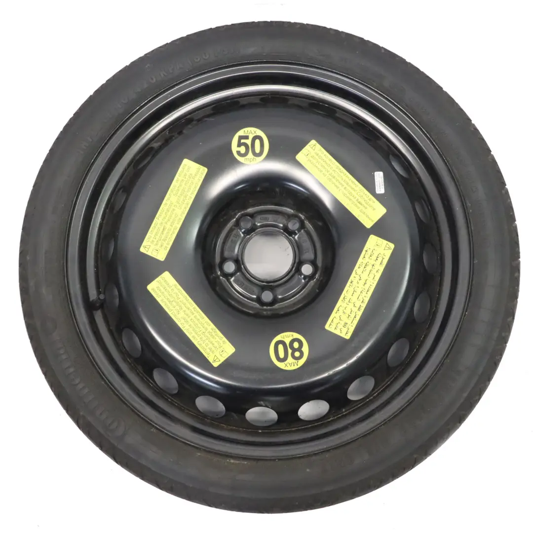 Audi A6 C7 Spare Wheel Rim 20" 4.5J ET:22 Tyre Continental 145/60 - SKU 4G0601027 - Part number 4G0601027