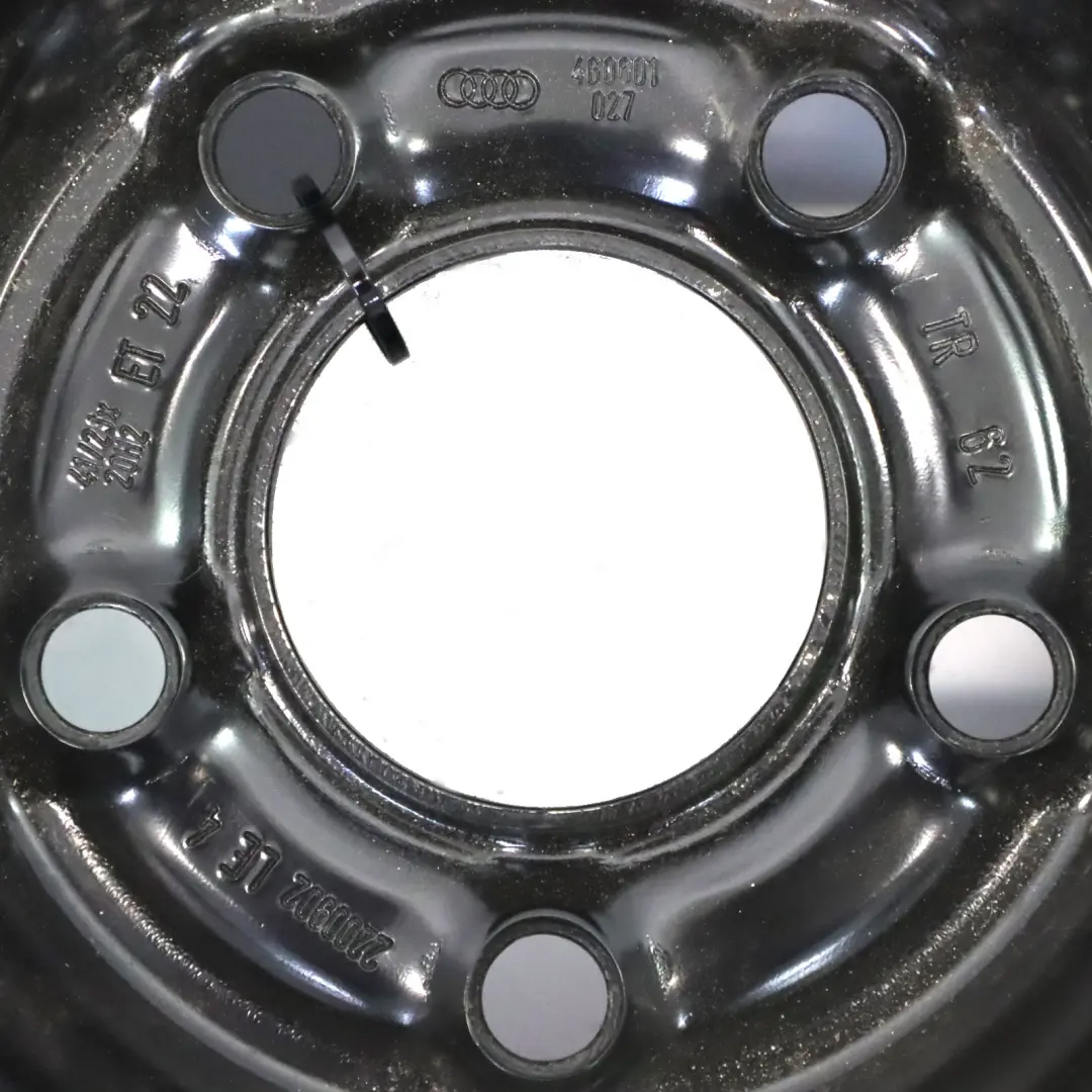 Audi A6 C7 Roue secours 20" 4.5J ET:22 Pneumatique Continental 145/60 - SKU 4G0601027 - Numéro de pièce 4G0601027