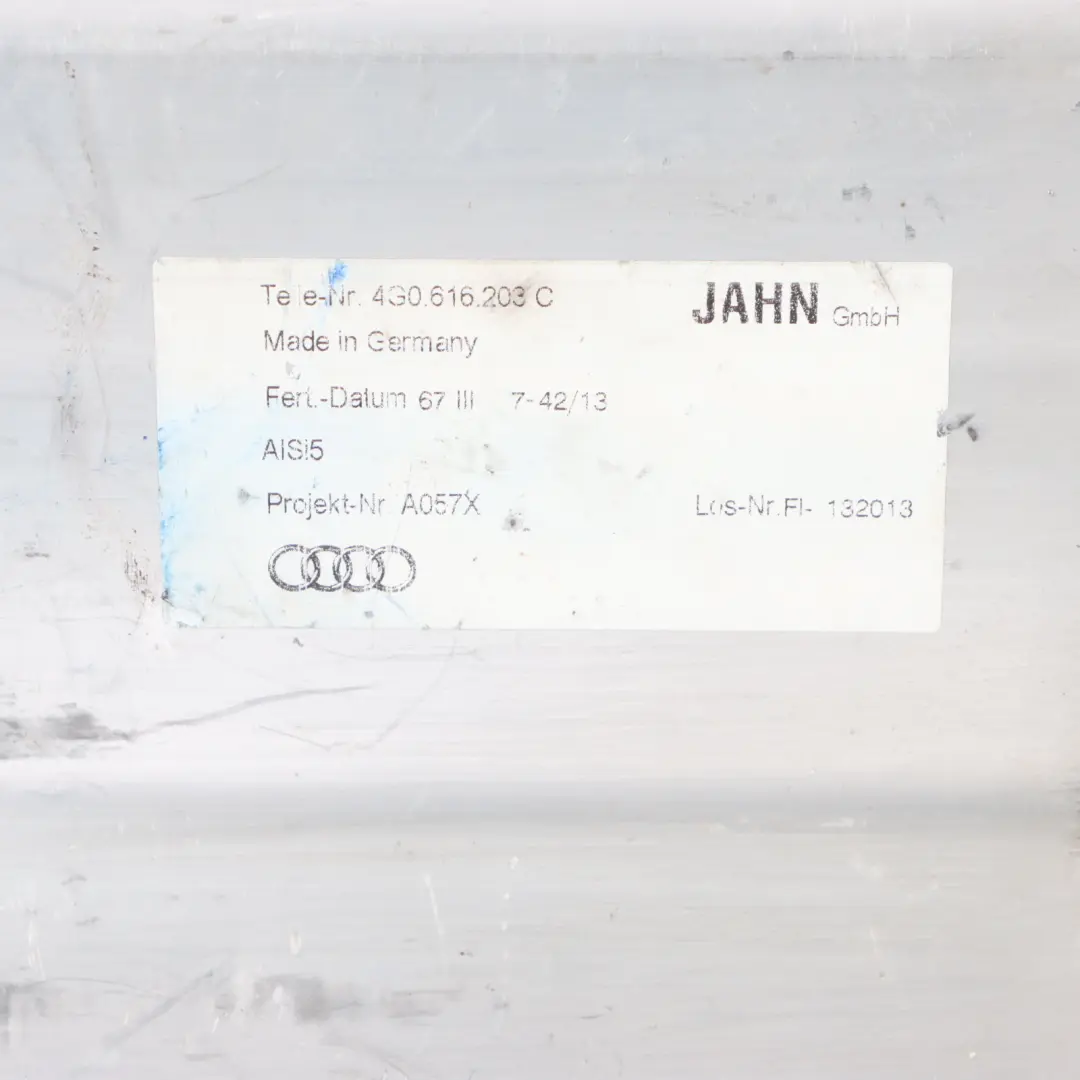 Audi A6 RS6 C7 Sospensione pneumatica Serbatoio - SKU 4G0616203C - Numero di parte 4G0616203C