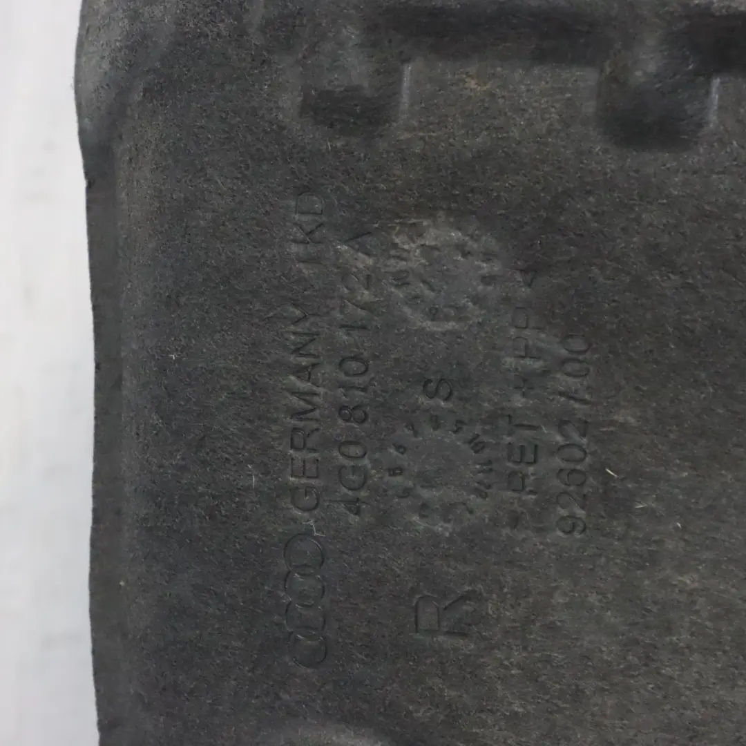 Audi A6 C7 passaruota posteriore sinistro alloggiamento paraspruzzi - SKU 4G0810172A - Numero di parte 4G0810172A