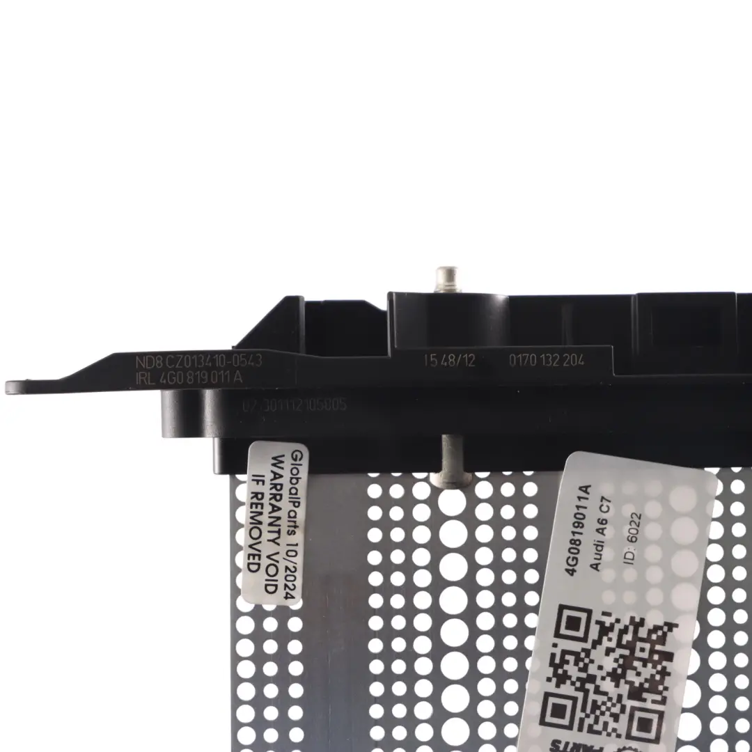 Calentador Eléctrico Matriz Elemento Auxiliar para Audi A6 C7 2.0 TDI con número de pieza 4G0819011A Audi A6 C7 2.0 TDI Calentador Eléctrico Matriz Elemento Auxiliar - SKU 4G0819011A - Número de pieza 4G0819011A