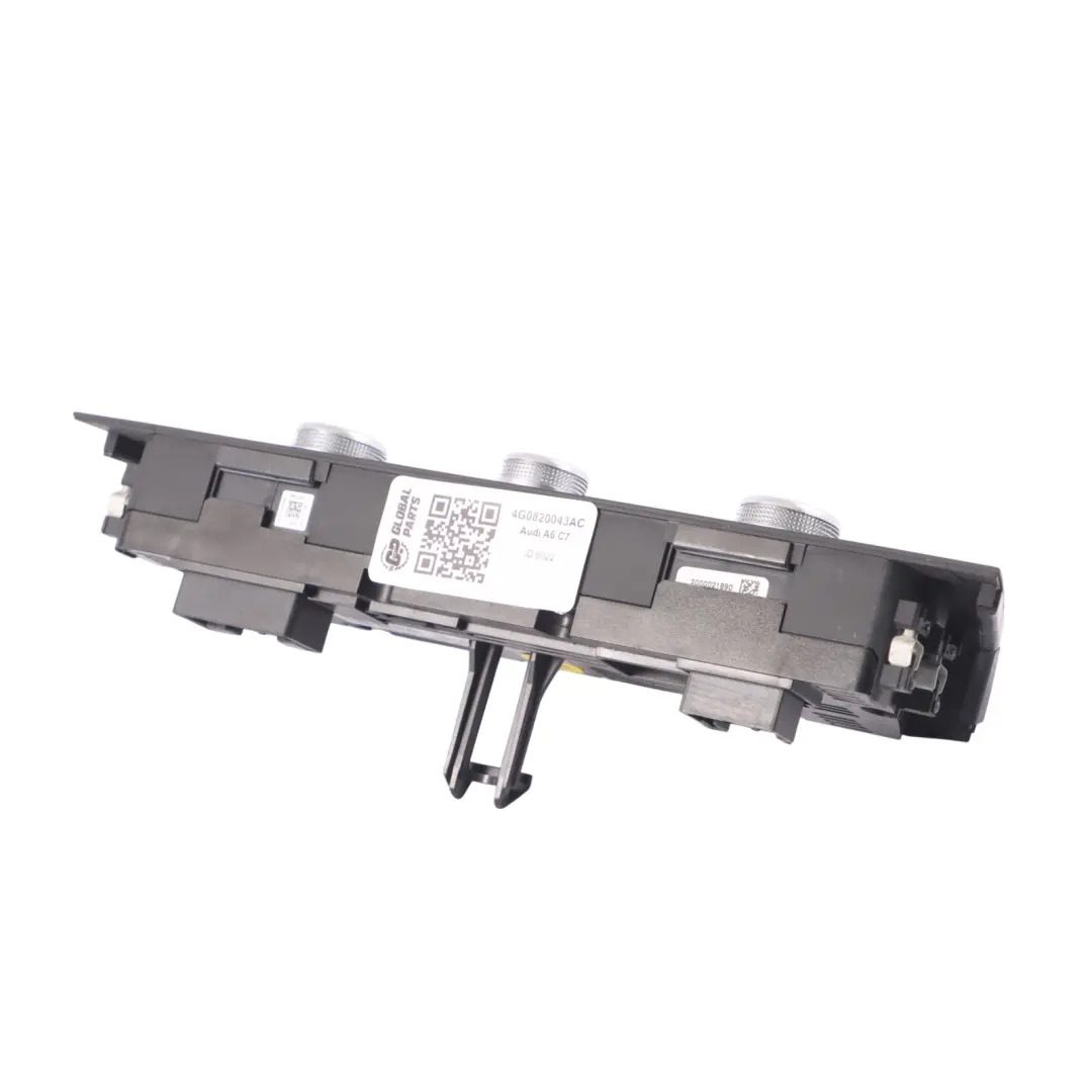 AUDI A6 C7 A/C Air Condition Climate Heater Control Switch Panel - SKU 4G0820043AC - Part number 4G0820043AC