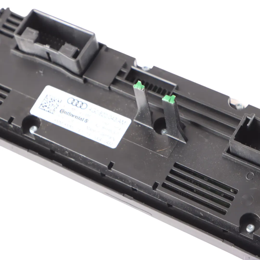 Audi RS6 C7 Automatic Air Conditioning Heater Control Switch Panel 4G0820043AM - SKU 4G0820043AM-1 - Part number 4G0820043AM-1