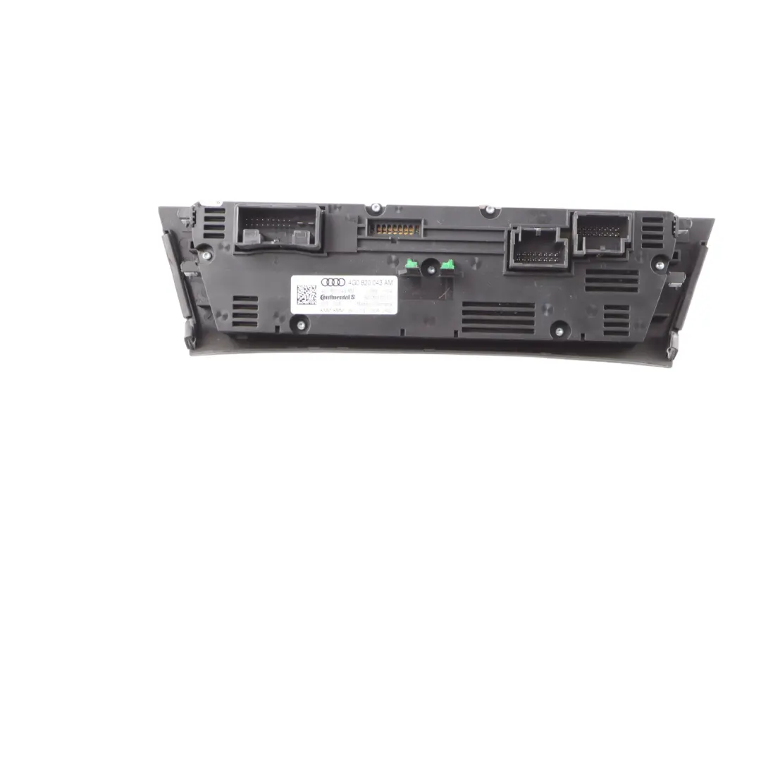 Audi RS6 C7 Automatic Air Conditioning Heater Control Switch Panel 4G0820043AM - SKU 4G0820043AM-1 - Part number 4G0820043AM-1