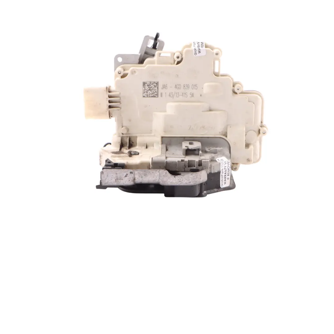 Audi Q3 8U meccanismo pblocco delle porte scrocco posteriore sinistro - SKU 4G0839015-1 - Numero di parte 4G0839015