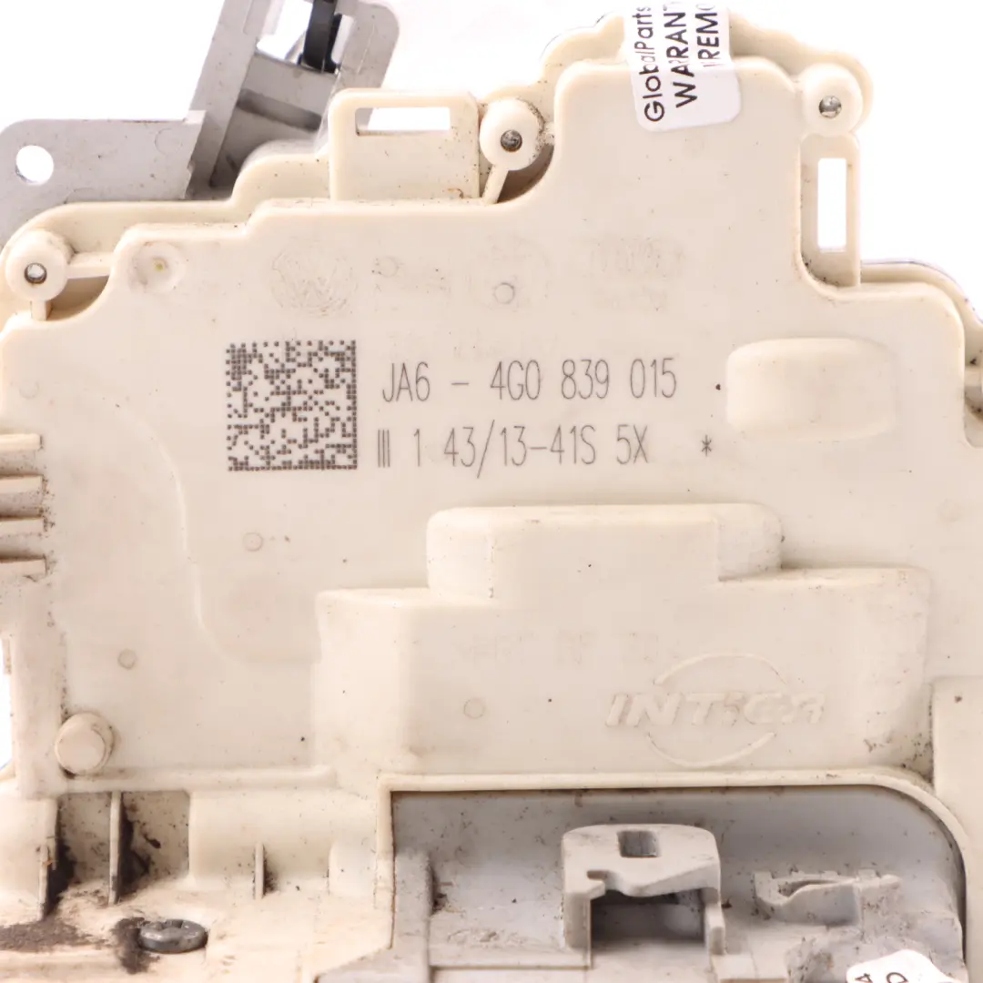 Audi Q3 8U meccanismo pblocco delle porte scrocco posteriore sinistro - SKU 4G0839015-1 - Numero di parte 4G0839015