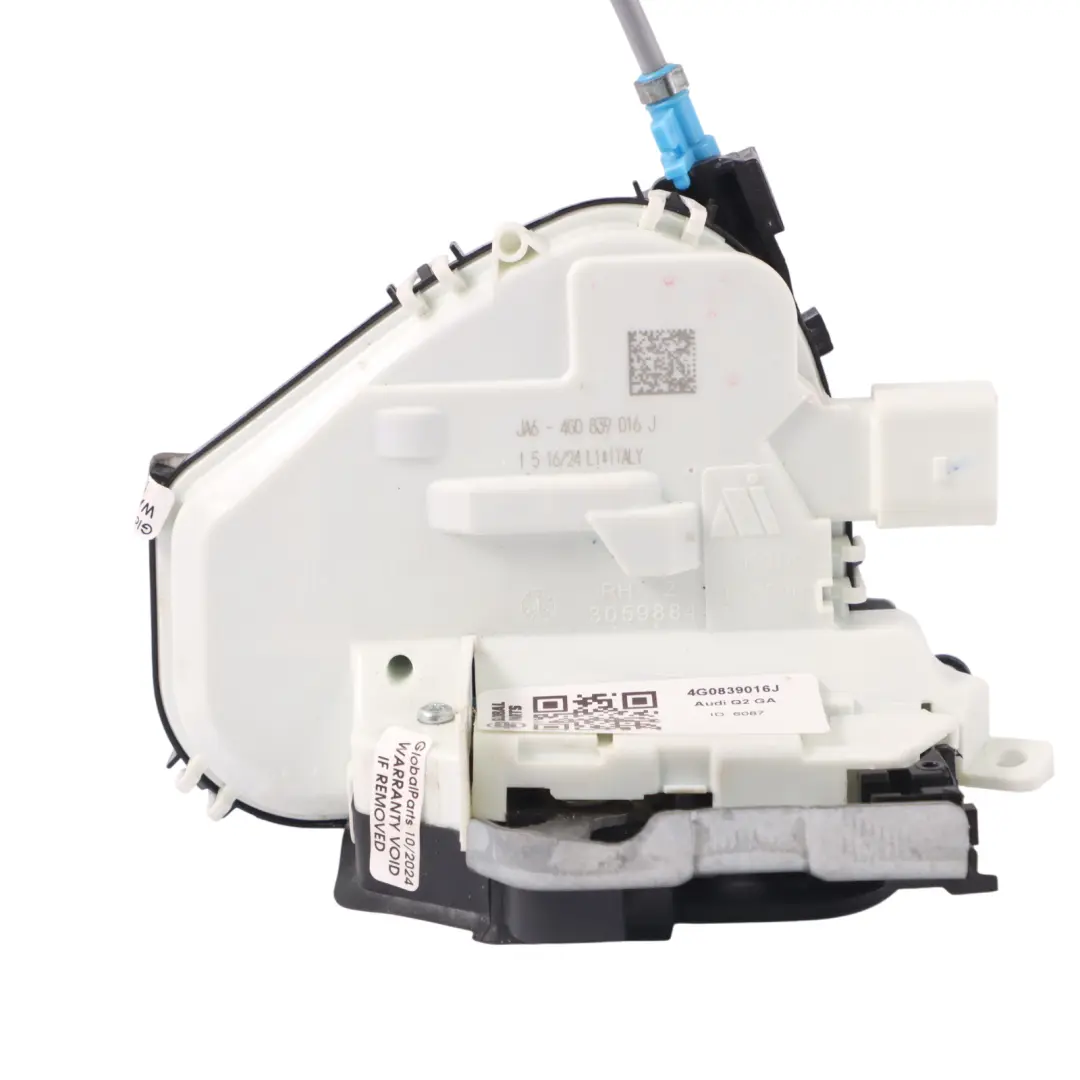 Door Lock Latch Mechanism Rear Right O/S to Audi Q2 GA with Part number 4G0839016J Audi Q2 GA Door Lock Latch Mechanism Rear Right O/S - SKU 4G0839016J - Part number 4G0839016J