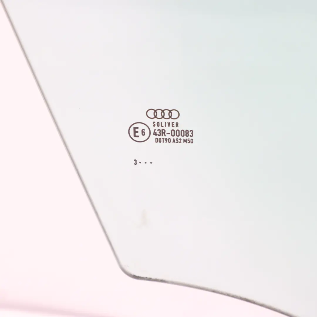 Audi RS6 C7 Door Window Glass AS2 Front Right O/S Green - SKU 4G0845202 - Part number 4G0845202