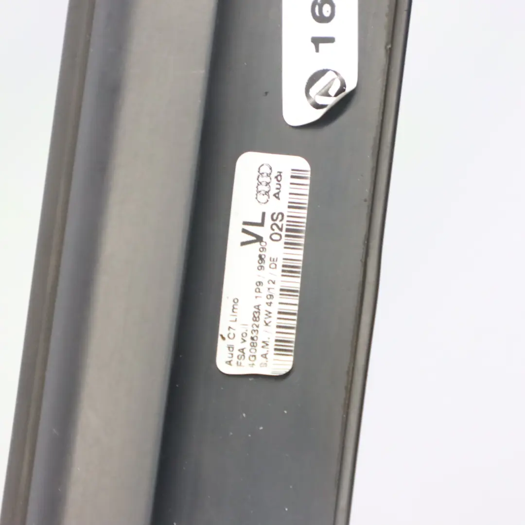 Audi A6 C7 Front Door Weatherstrip Strip Seal Gasket Trim Left N/S - SKU 4G0853283A - Part number 4G0853283A