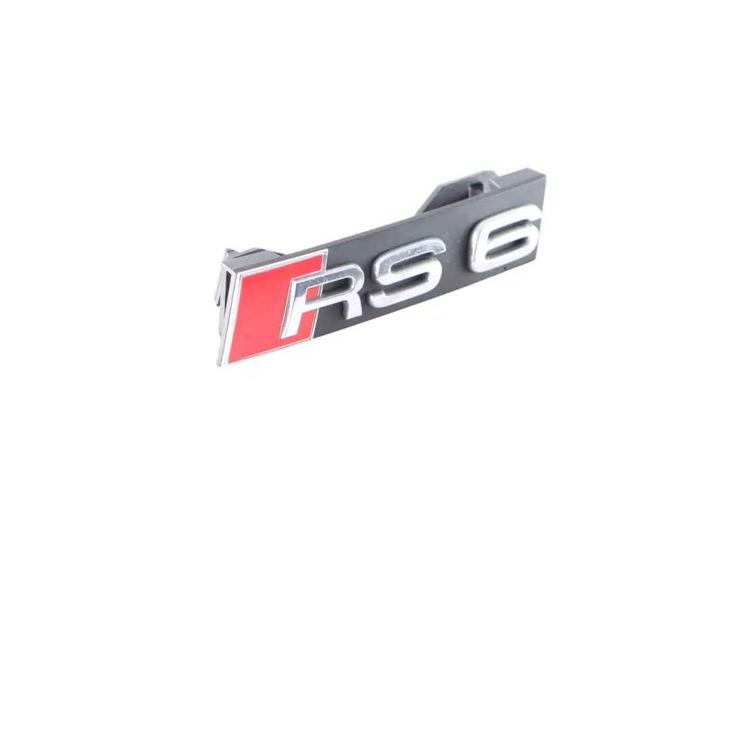 Audi RS6 C7 Front Bumper Radiator Grille Badge Emblem Label Logo Trim - SKU 4G0853736B - Part number 4G0853736B