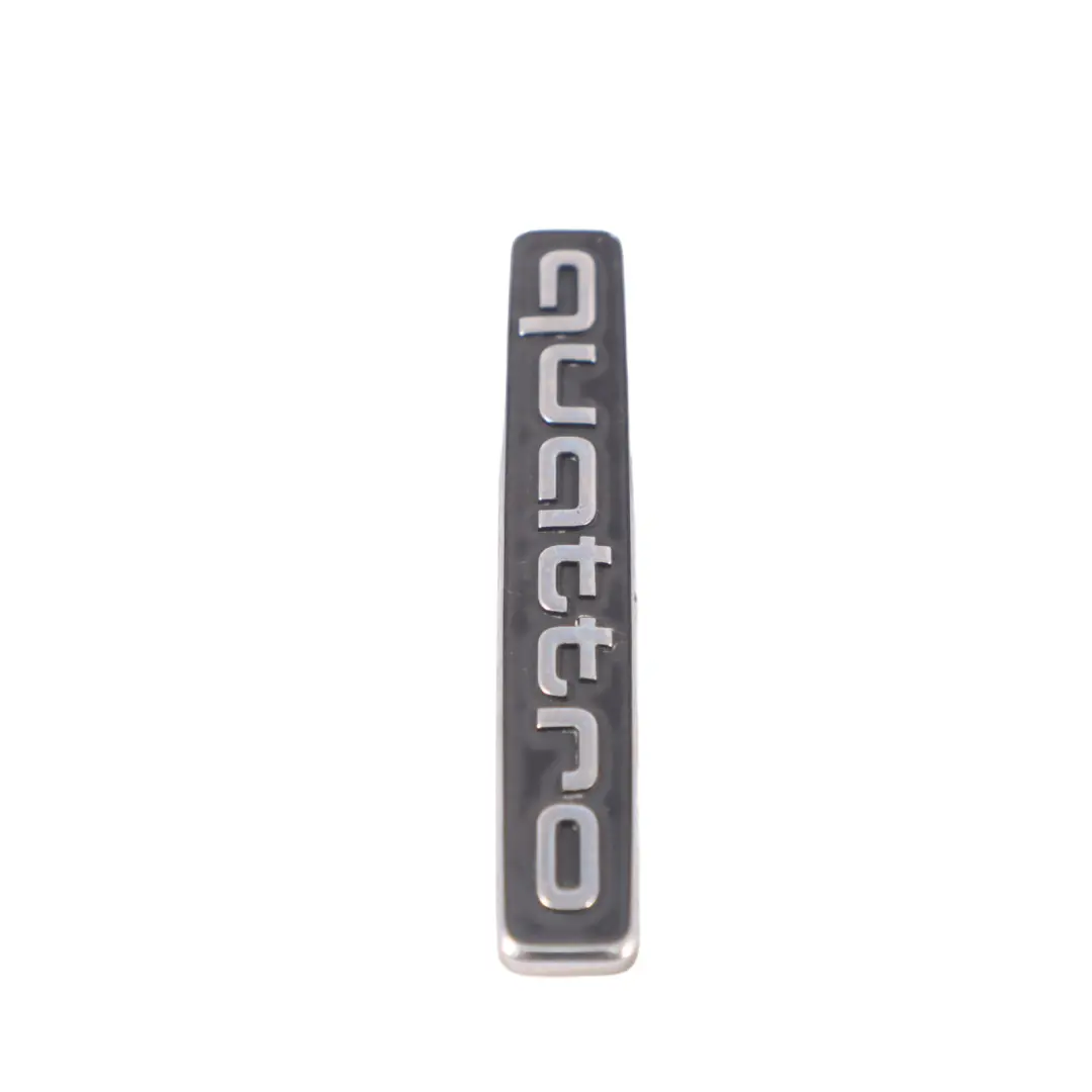 Audi Q3 8U Trunk Badge Rear Emblem Lettering Quattro - SKU 4G0853737 - Part number 4G0853737
