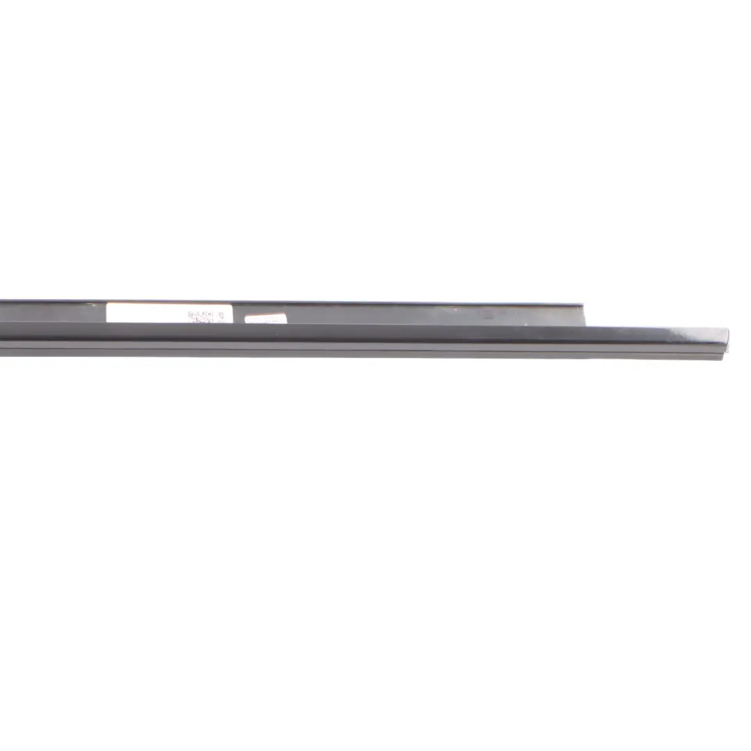 Audi RS6 C7 Window Seal Door Rear Left N/S Sealing Gasket Strip High Gloss Black - SKU 4G0853763D - Part number 4G0853763D