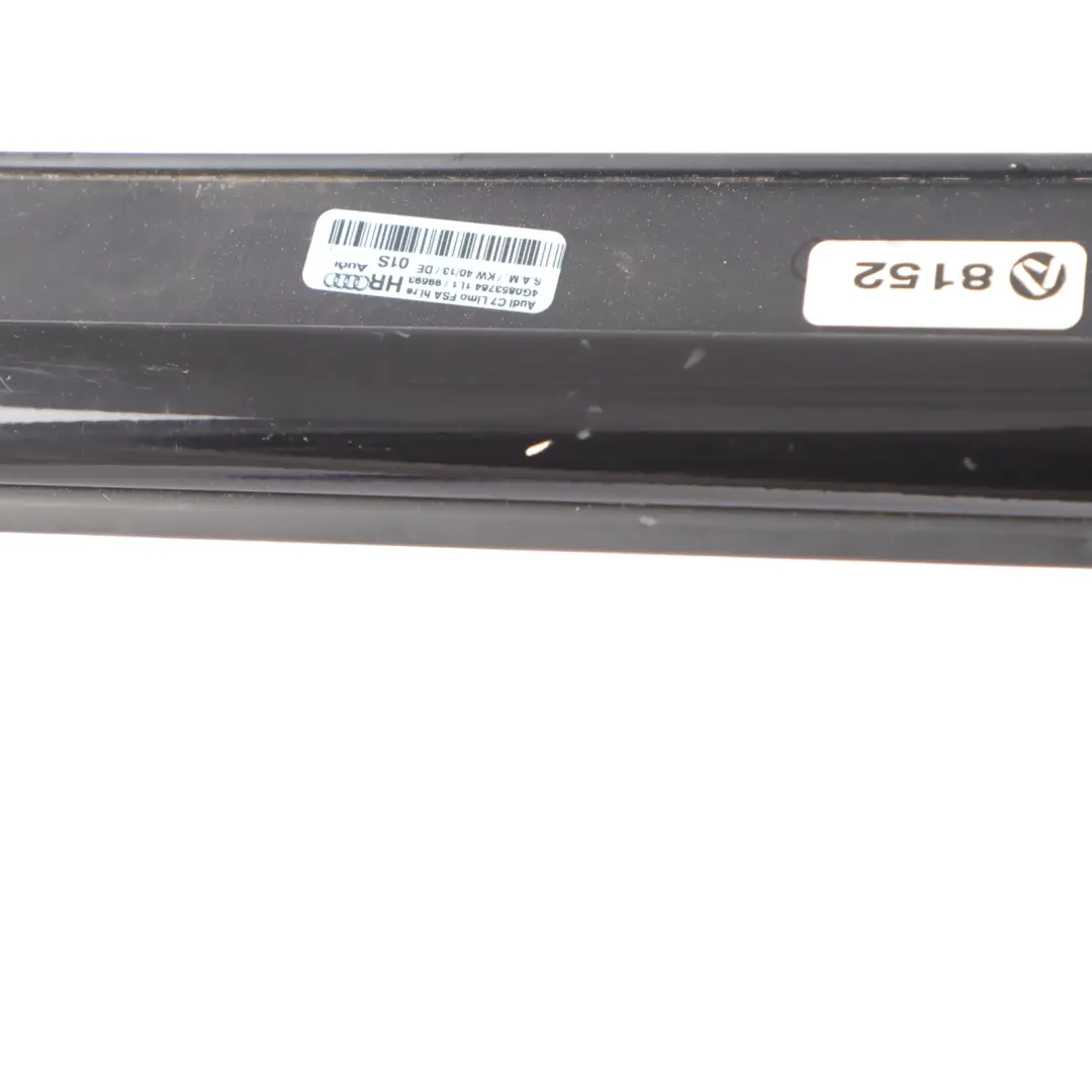 Audi RS6 C7 Door Window Moulding Rear Right O/S Trim Strip Black - SKU 4G0853764 - Part number 4G0853764