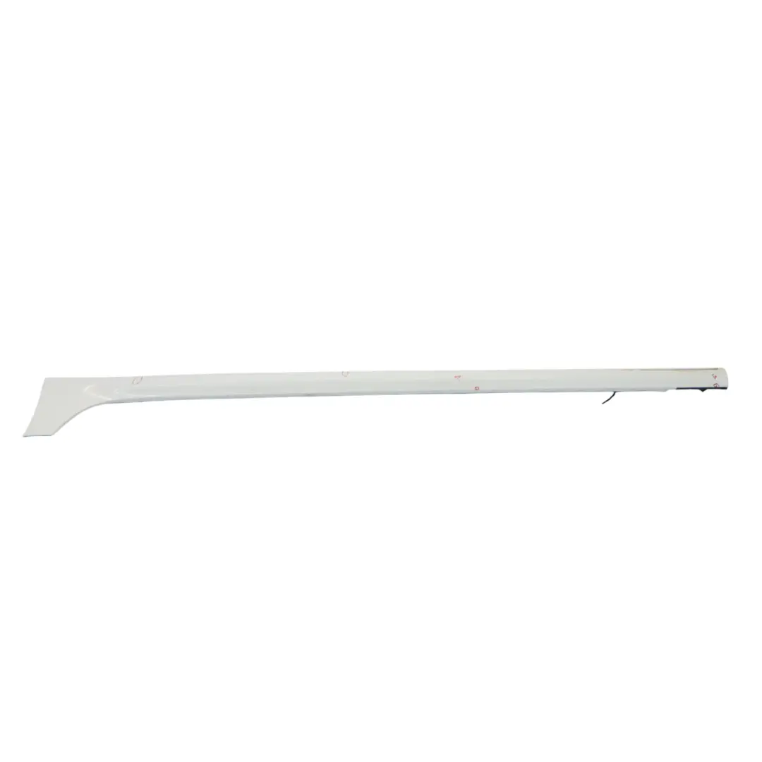 Audi A6 4G Side Skirt Left N/S Door Sill Cover Panel Ibis White - Y9C - SKU 4G0853855F-IWH - Part number 4G0853855F