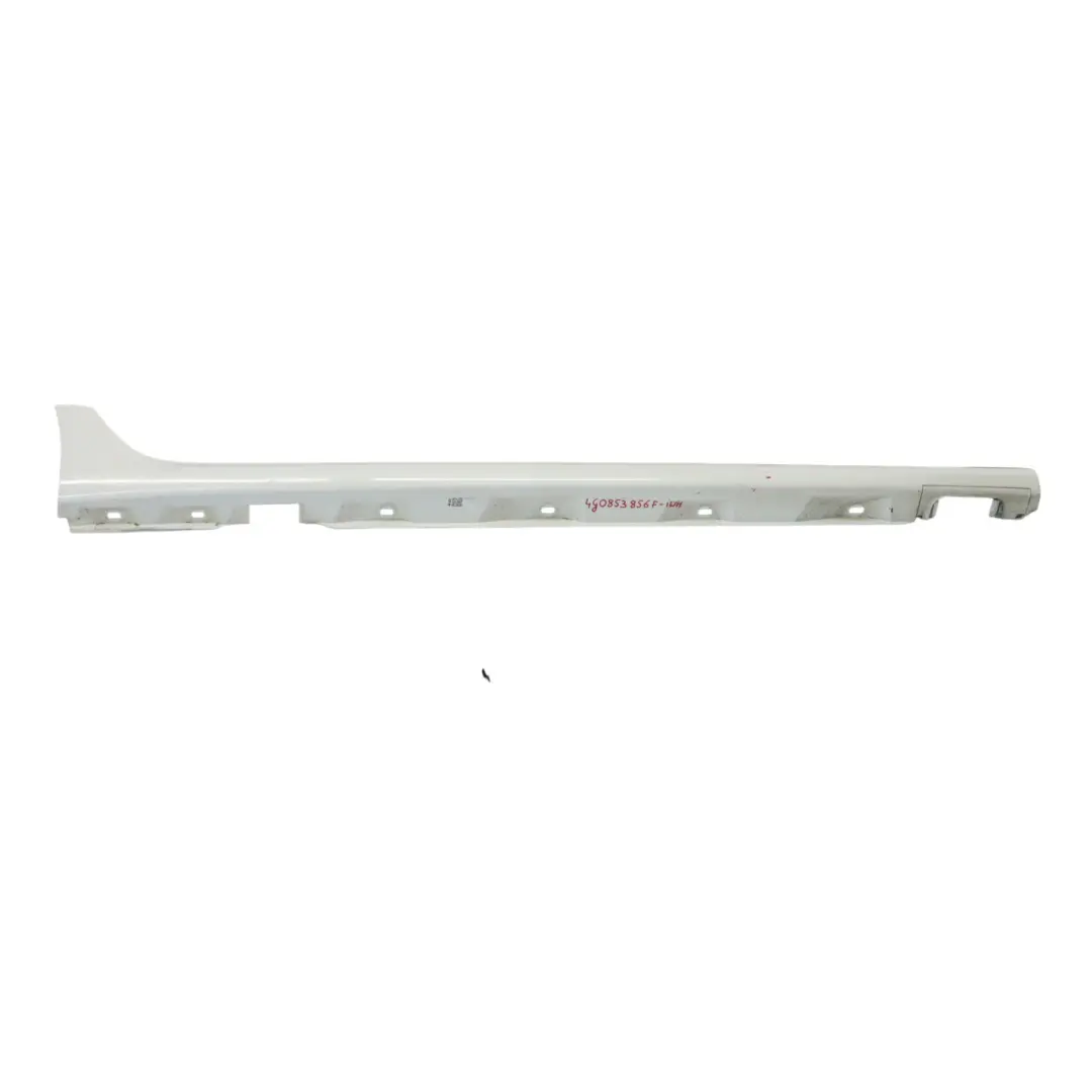 Audi A6 4G Seitenschweller rechts Türschwellerabdeckung Ibis Weiß - Y9C - SKU 4G0853856F-IWH - Teilenummer 4G0853856F