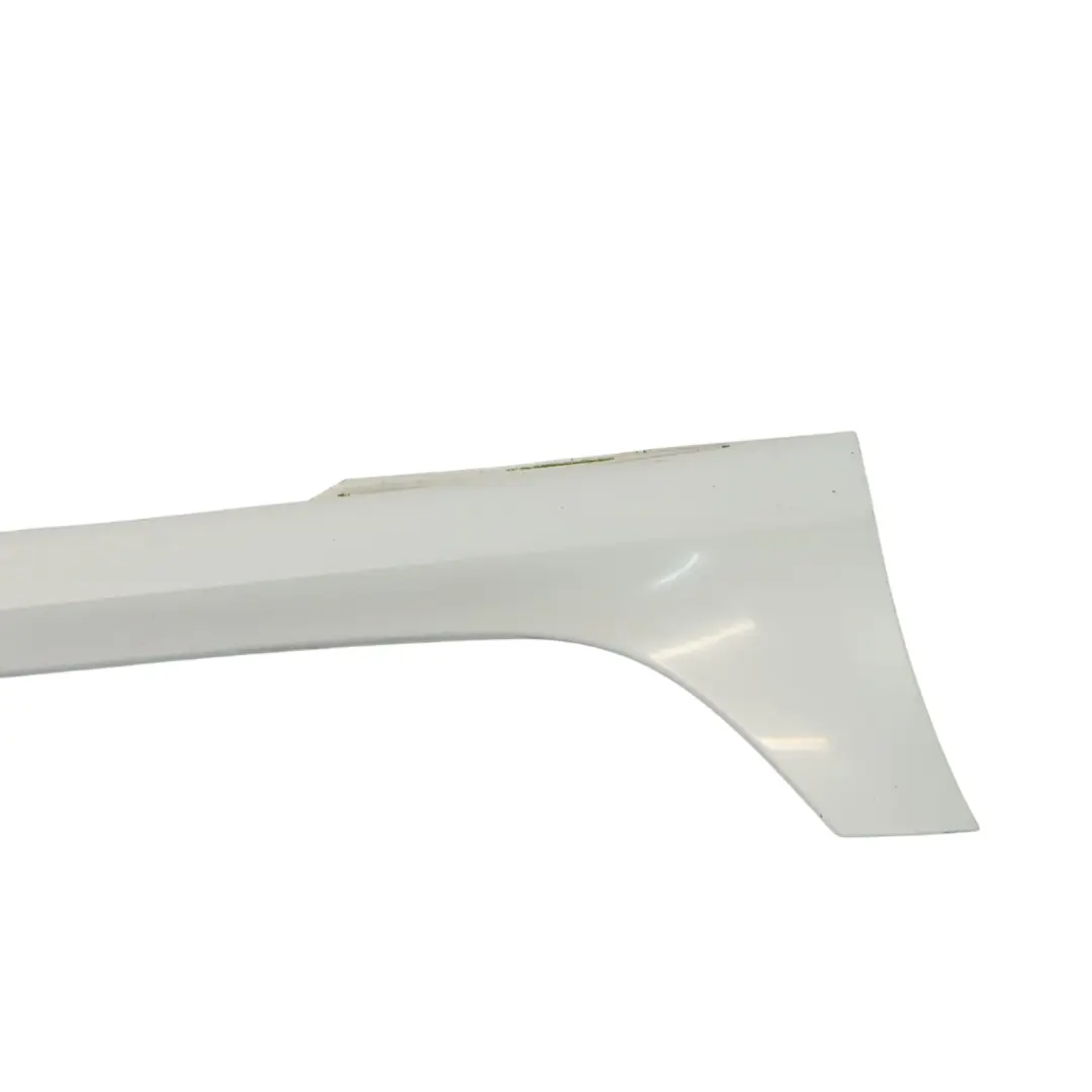 Side Skirt Right O/S Door Sill Cover Panel Ibis White - Y9C to Audi A6 4G with Part number 4G0853856F Audi A6 4G Side Skirt Right O/S Door Sill Cover Panel Ibis White - Y9C - SKU 4G0853856F-IWH - Part number 4G0853856F