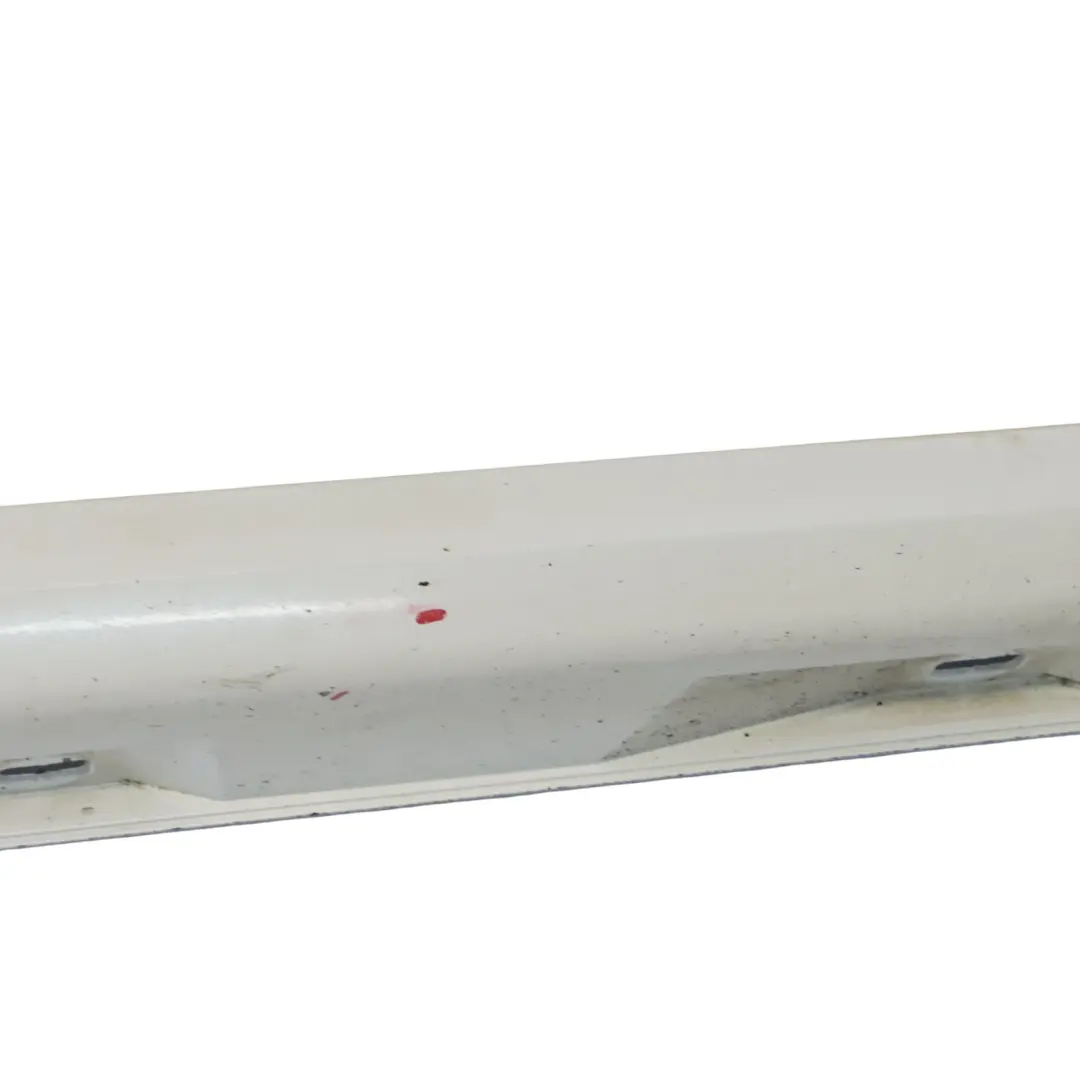 Audi A6 4G Faldón Lateral Derecho Panel Cubre umbral Ibis White - Y9C - SKU 4G0853856F-IWH - Número de pieza 4G0853856F