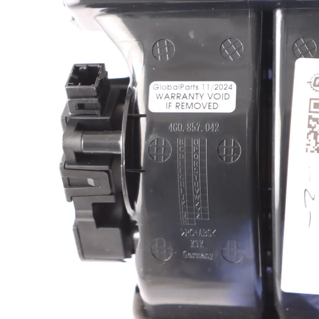 Audi A6 RS6 C7 Grilles D'Aération Couvercle Conduit D'Air Arrière - SKU 4G0857042 - Numéro de pièce 4G0857042