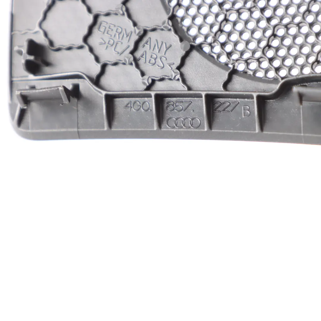 Dashboard Speaker Cover Trim Panel Front Left N/S to Audi A6 S6 RS6 C7 with Part number 4G0857227B Audi A6 S6 RS6 C7 Dashboard Speaker Cover Trim Panel Front Left N/S - SKU 4G0857227B - Part number 4G0857227B