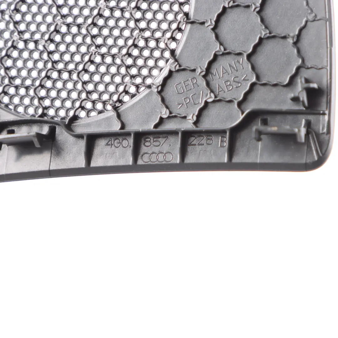 Pannello Altoparlante Cruscotto Anteriore Destro per Audi A6 S6 RS6 C7 con numero di parte 4G0857228B Audi A6 S6 RS6 C7 Pannello Altoparlante Cruscotto Anteriore Destro - SKU 4G0857228B - Numero di parte 4G0857228B