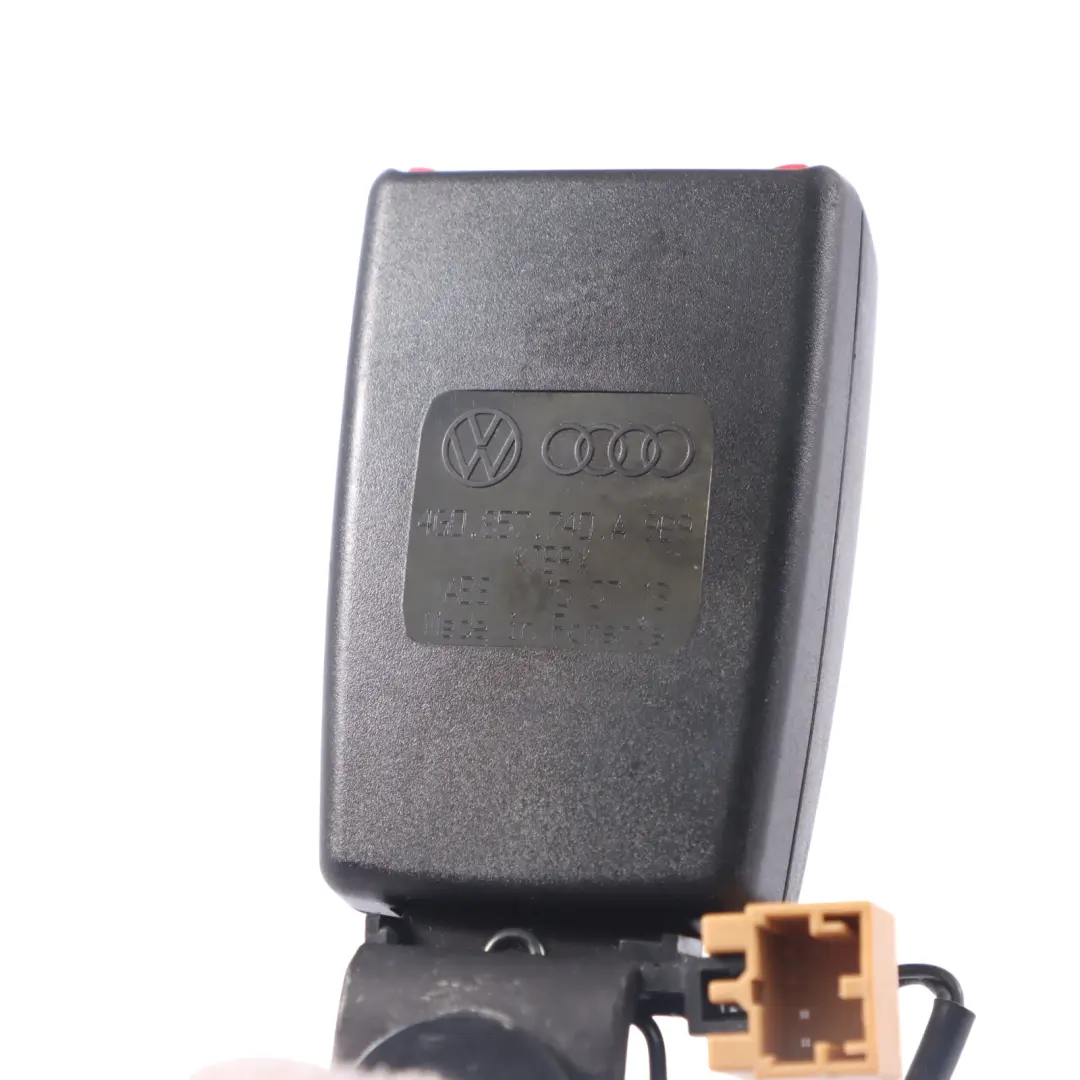Audi Q3 8U Rear Seat Belt Buckle Catch Clip Latch Right O/S - SKU 4G0857740A - Part number 4G0857740A