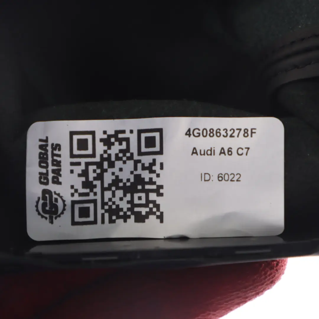 Audi A6 C7 leva del cambio manuale pomello copertura 6 velocità - SKU 4G0863278F - Numero di parte 4G0863278F