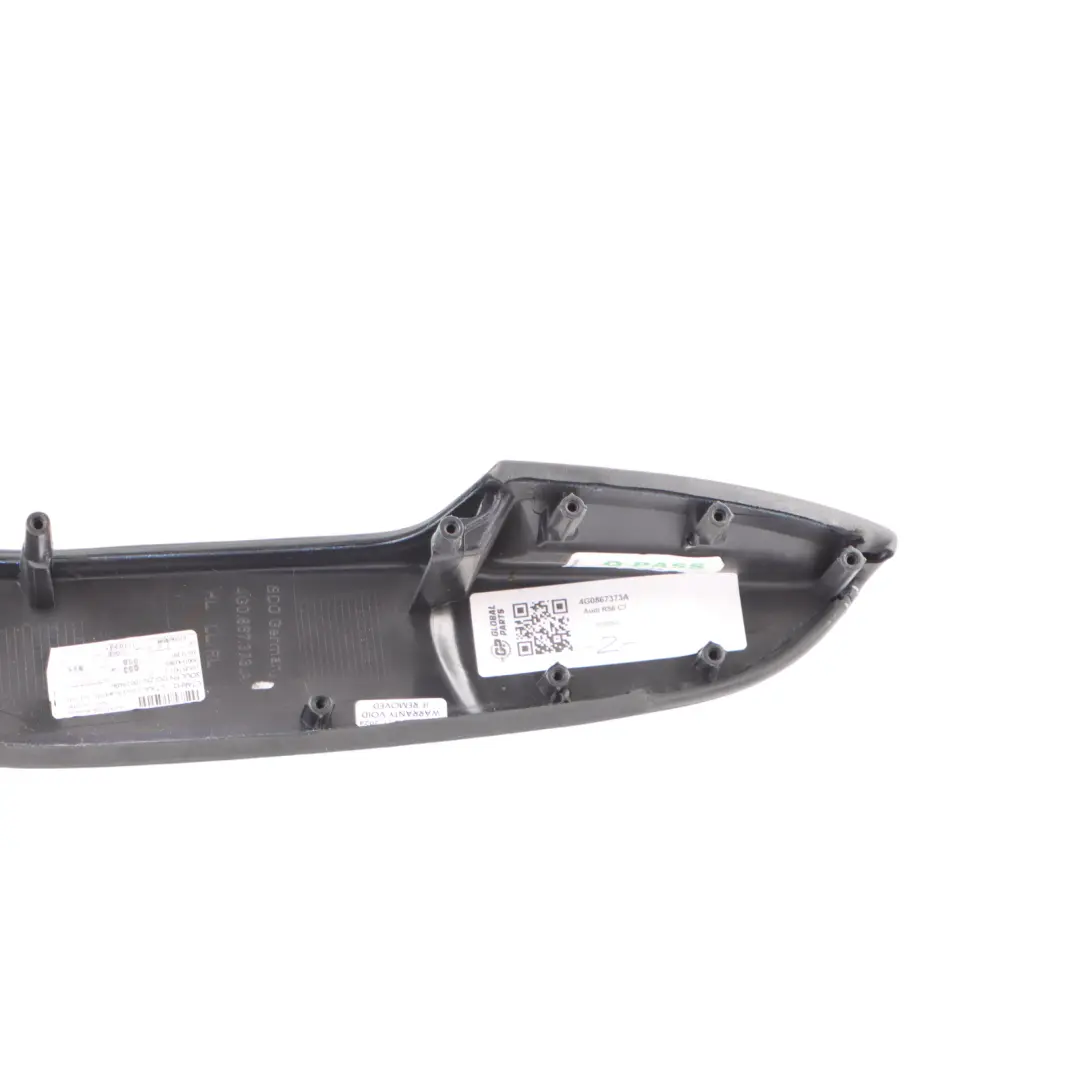 Audi RS6 C7 Armrest Quarter Door Card Rear Left N/S Panel Leather - SKU 4G0867373A - Part number 4G0867373A