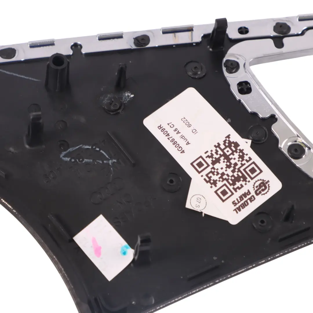 Embellecedor del asa de la puerta delantera izquierda para Audi A6 C7 con número de pieza 4G0867409R Audi A6 C7 Embellecedor del asa de la puerta delantera izquierda - SKU 4G0867409R - Número de pieza 4G0867409R