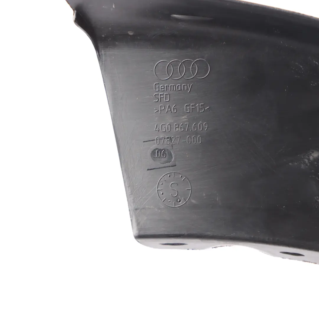 Delantero Superior Puerta Ventana Marco Trim Izquierda para Audi RS6 C7 con número de pieza 4G0867609 Audi RS6 C7 Delantero Superior Puerta Ventana Marco Trim Izquierda - SKU 4G0867609 - Número de pieza 4G0867609