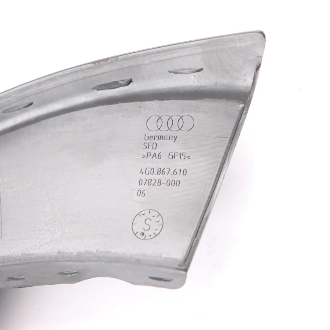 Drzwi Wewnętrzna Rama Uszczelka Drzwi Prawy Przód do Audi RS6 C7 o numerze 4G0867610 Audi RS6 C7 Drzwi Wewnętrzna Rama Uszczelka Drzwi Prawy Przód - SKU 4G0867610 - Numer Części 4G0867610