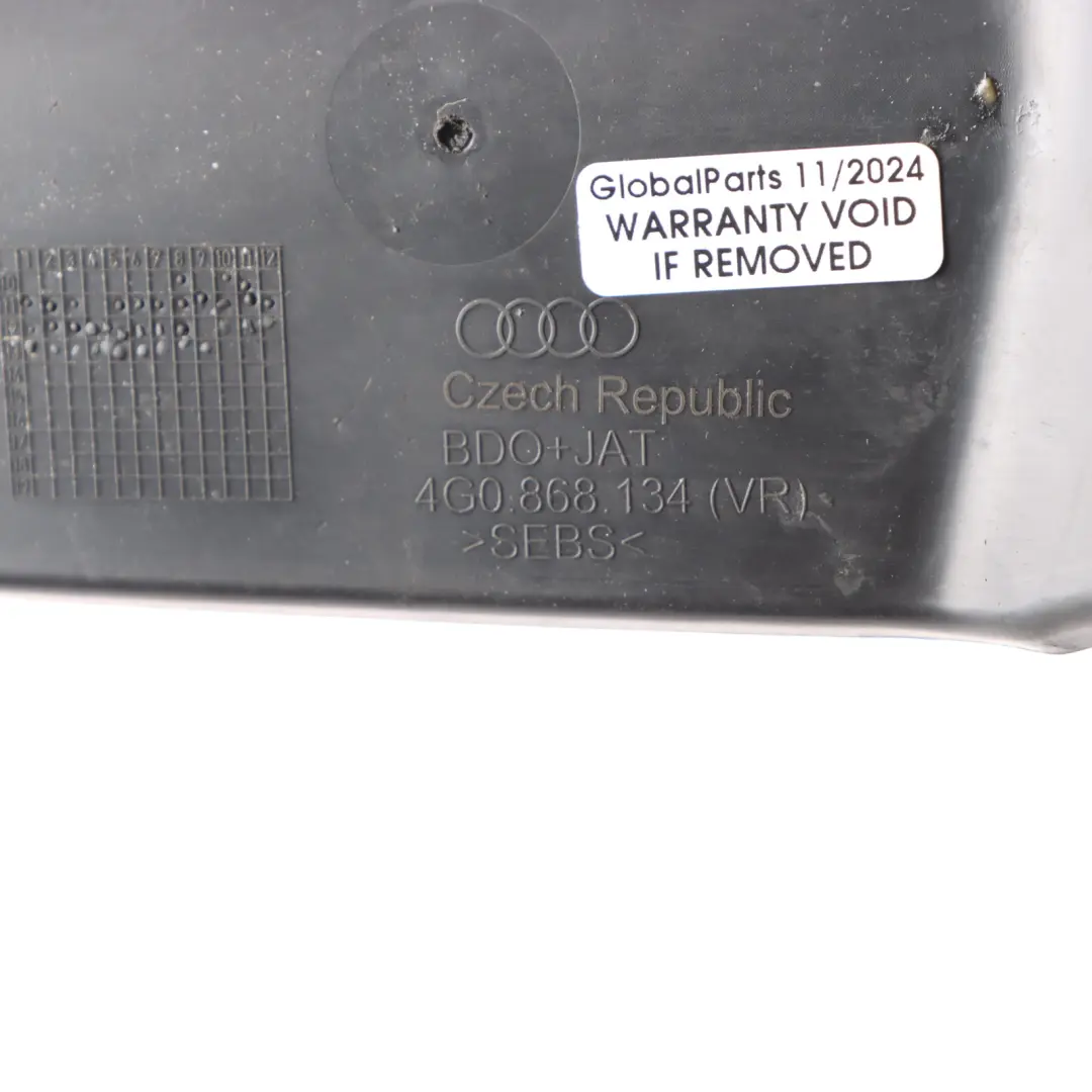 Prawa Przednia Wkładka Gumowa Schowka 4G0868133 do Audi RS6 C7 o numerze 4G0868134 Audi RS6 C7 Prawa Przednia Wkładka Gumowa Schowka 4G0868133 - SKU 4G0868134 - Numer Części 4G0868134