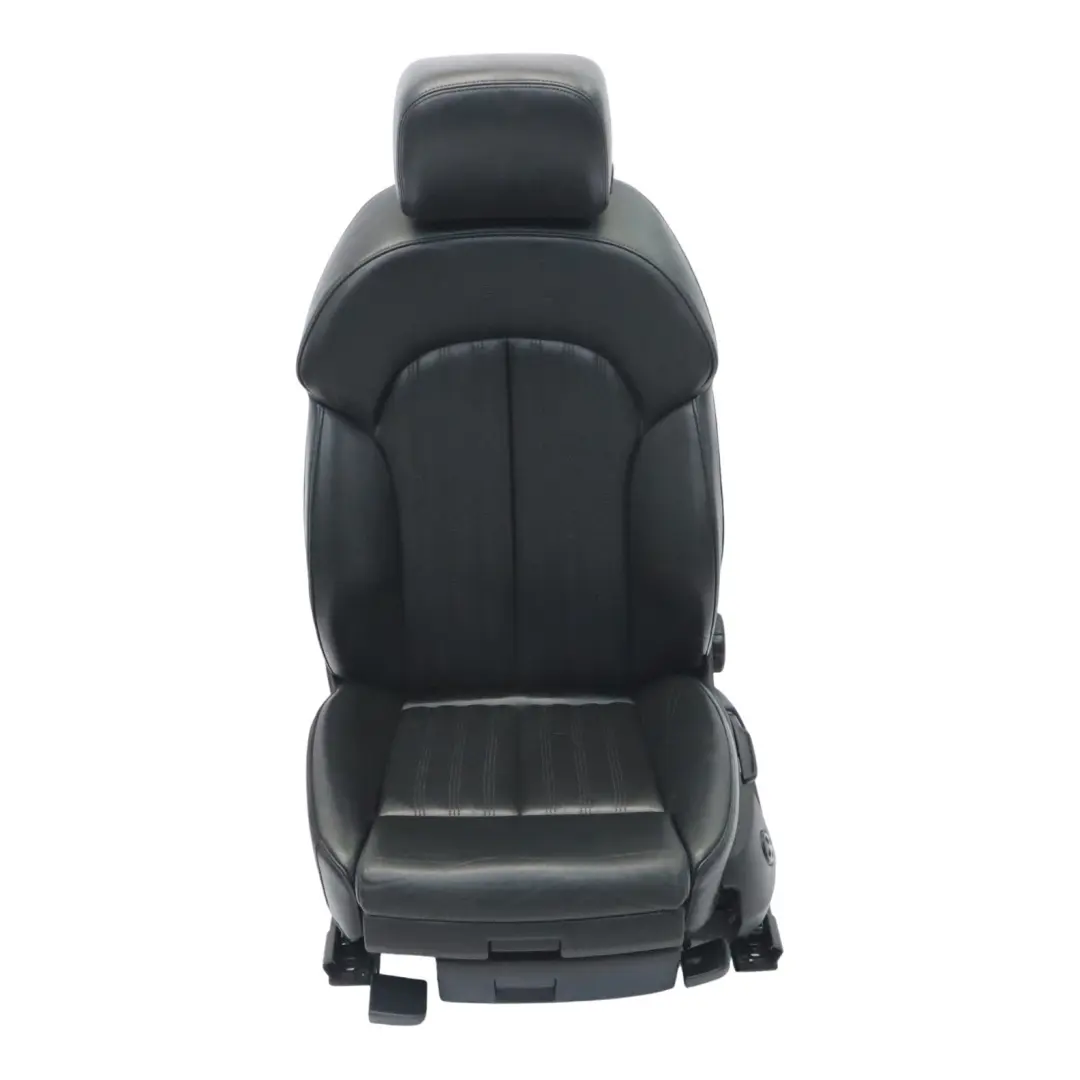 Audi A6 C7 Vorne Sport Sitz Links S-Line Beheizt Innenraum Leder Seele Schwarz - SKU 4G0881805BD-1 - Teilenummer 4G0881805BD