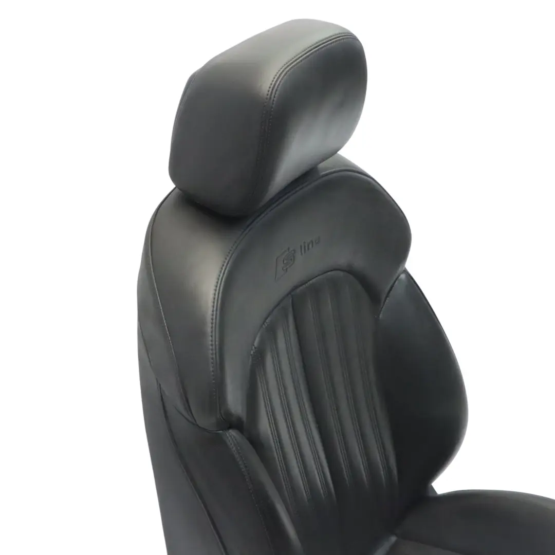 Audi A6 C7 Asiento Deportivo Delantero Derecho S-Line Cuero Soul Negro - SKU 4G0881806BD-1 - Número de pieza 4G0881806BD