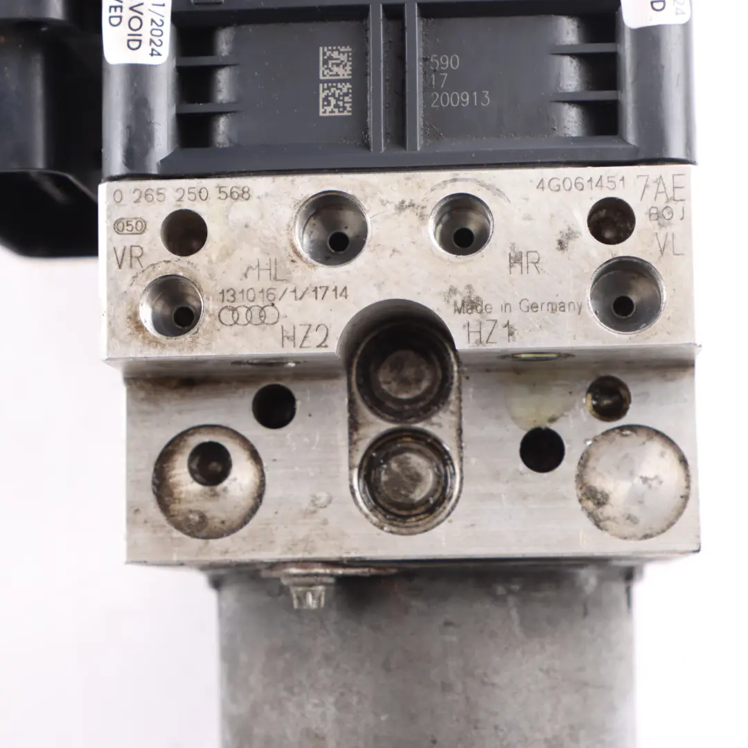 Audi A6 C7 A7 Brake ABS Control Unit Pump Module - SKU 4G0907379P - Part number 4G0907379P